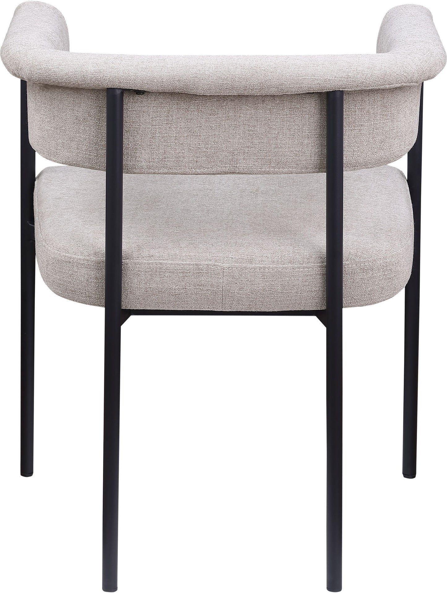 Malin - Linen Dining Chair (Set of 2) - Taupe