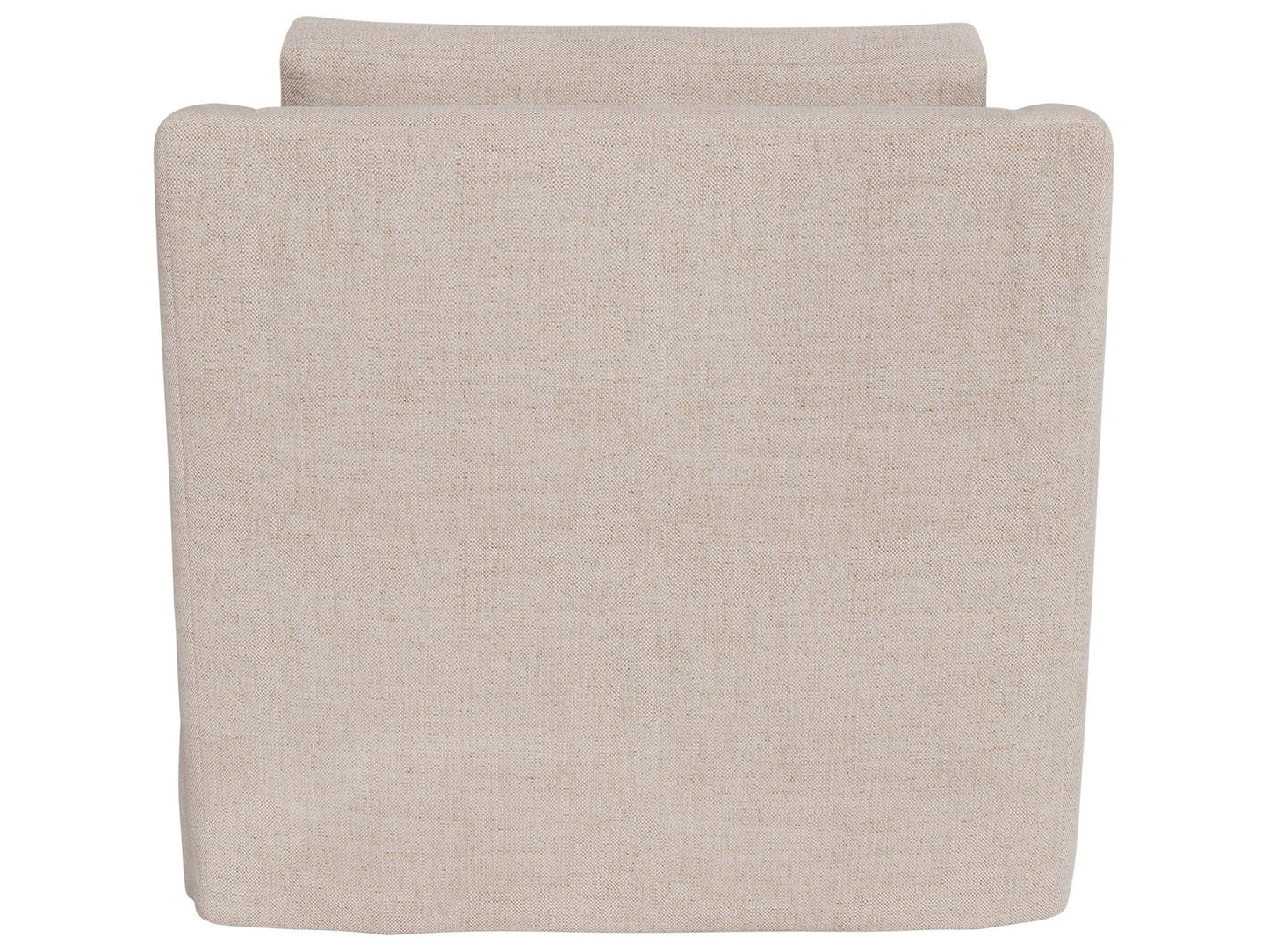 Asher - Slipcover Swivel Chair Outdoor, Special Order - Beige