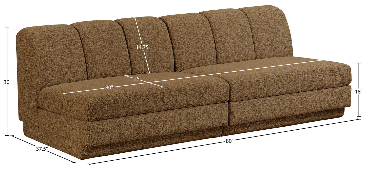Modari - Sectional - Brown
