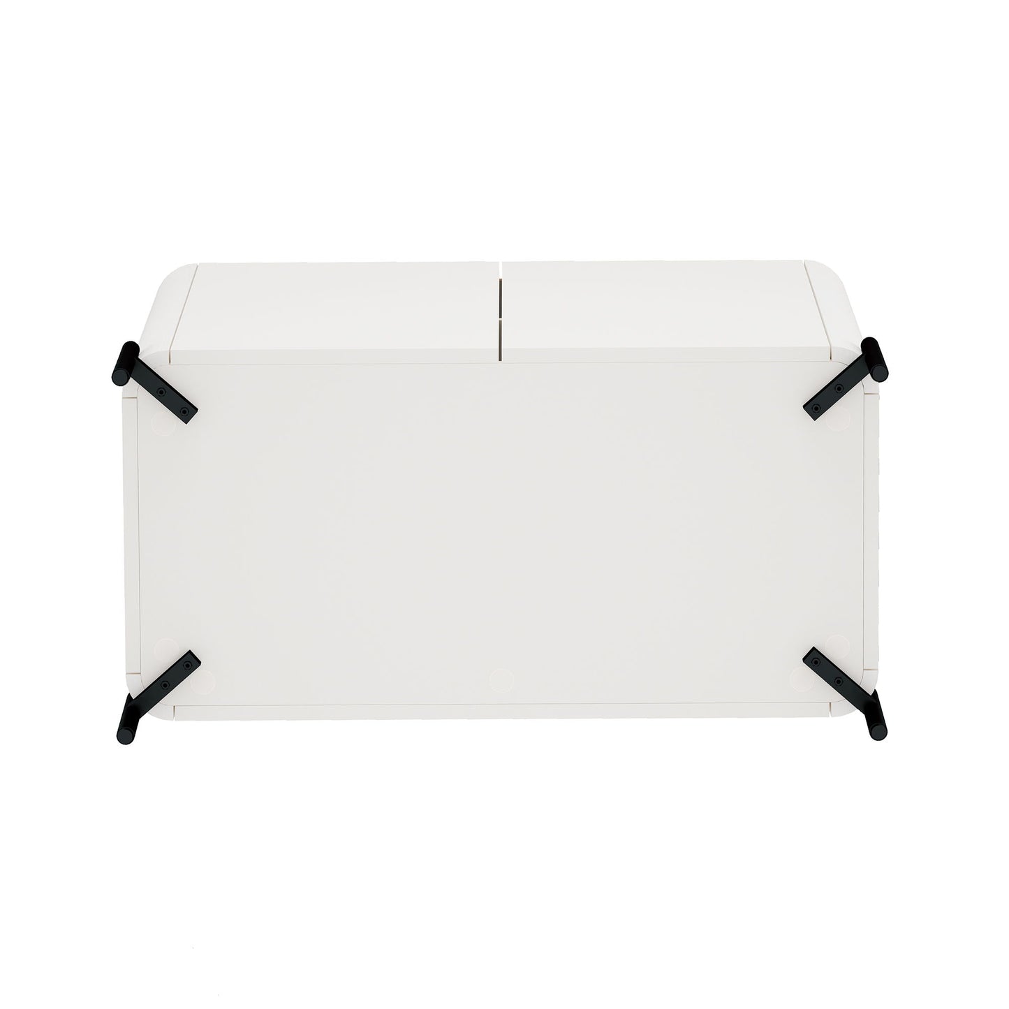 Abbey - Accent Cabinet - Maple And Off White