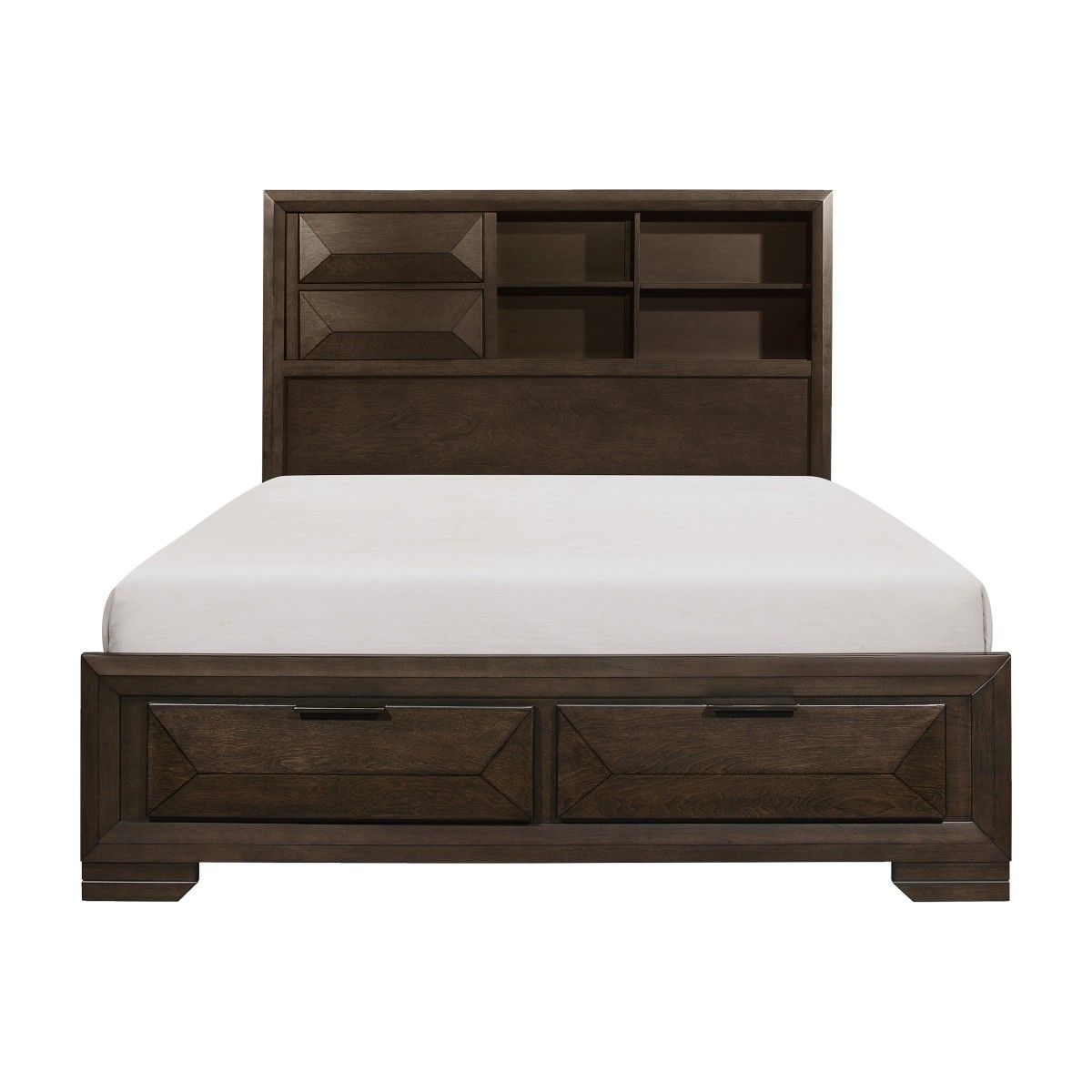Chesky Eastern King Platform Bed with Footboard Storage