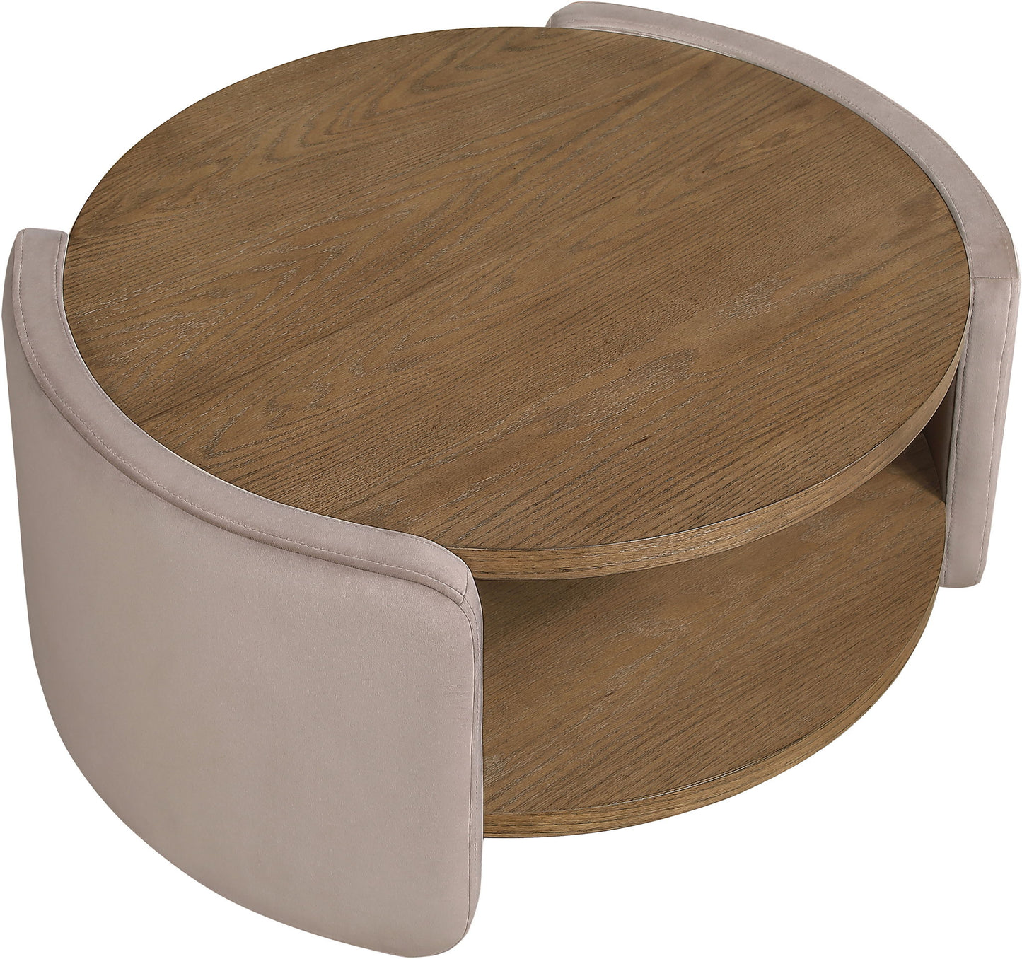 Wren - Velvet And Oak Veneer Coffee Table
