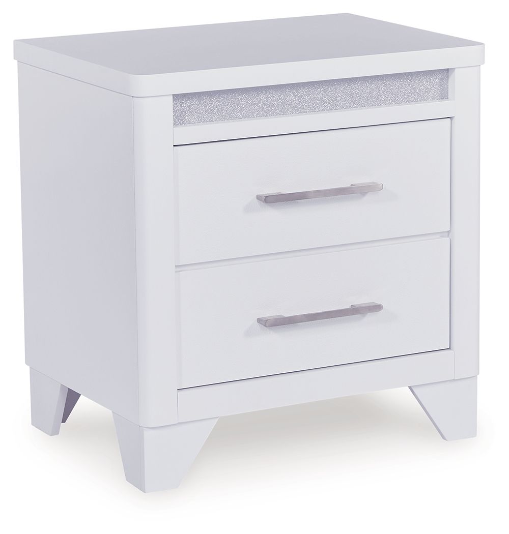 Jarlee - 4 Pc. - King Panel Bed, Dresser, Mirror And Nightstand - White