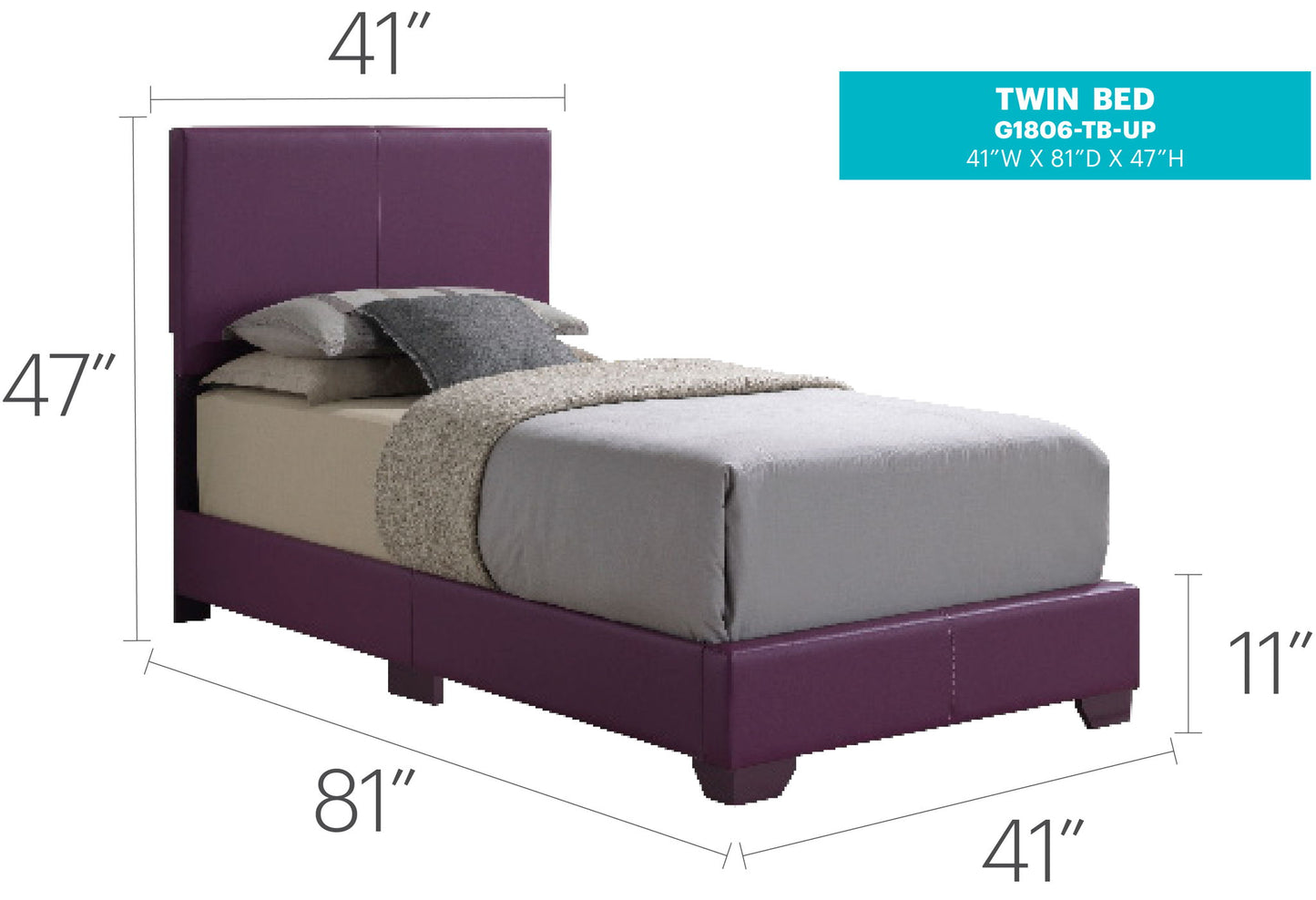 Glory Furniture - Aaron - Bed