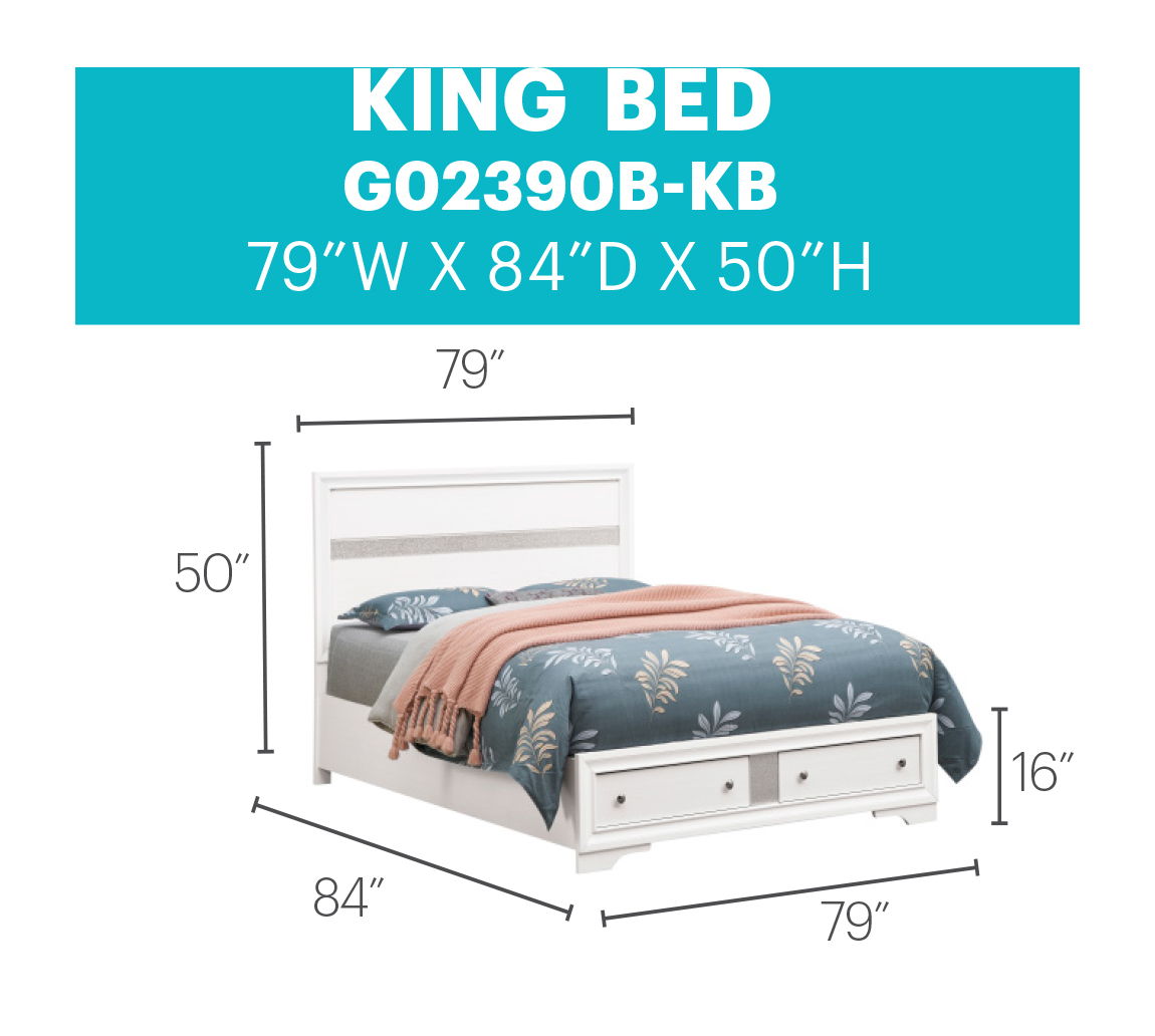 Glory Furniture - Madrid - Bed