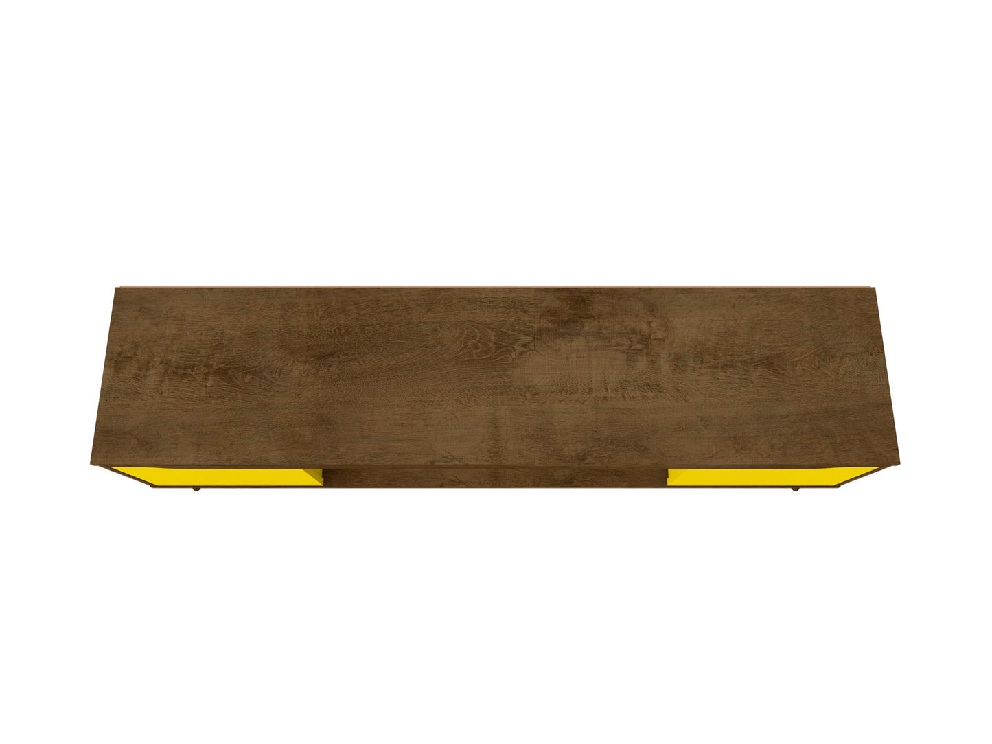 Manhattan Bradley - TV Stand With Rustic Brown Base
