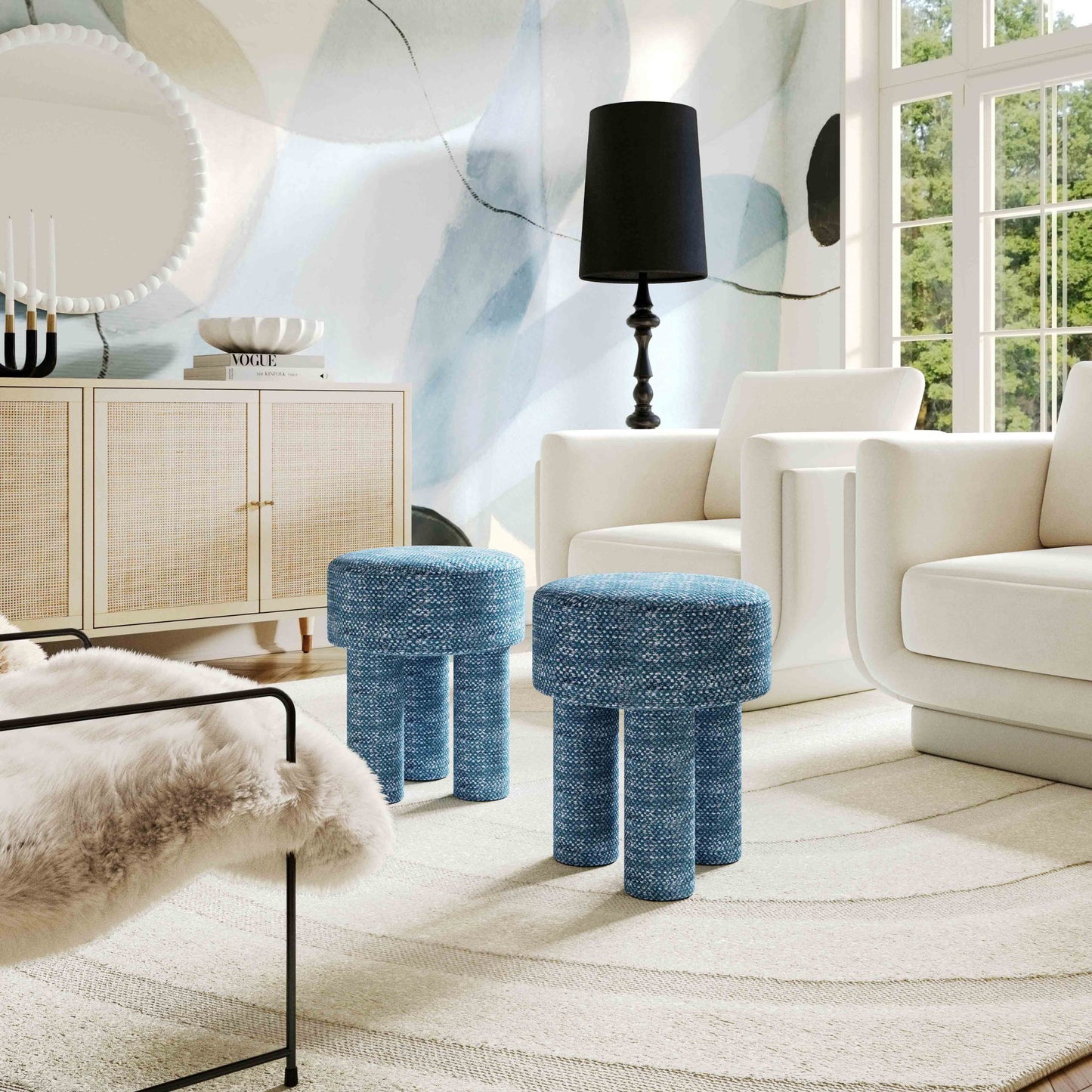 Claire - Knubby Stool