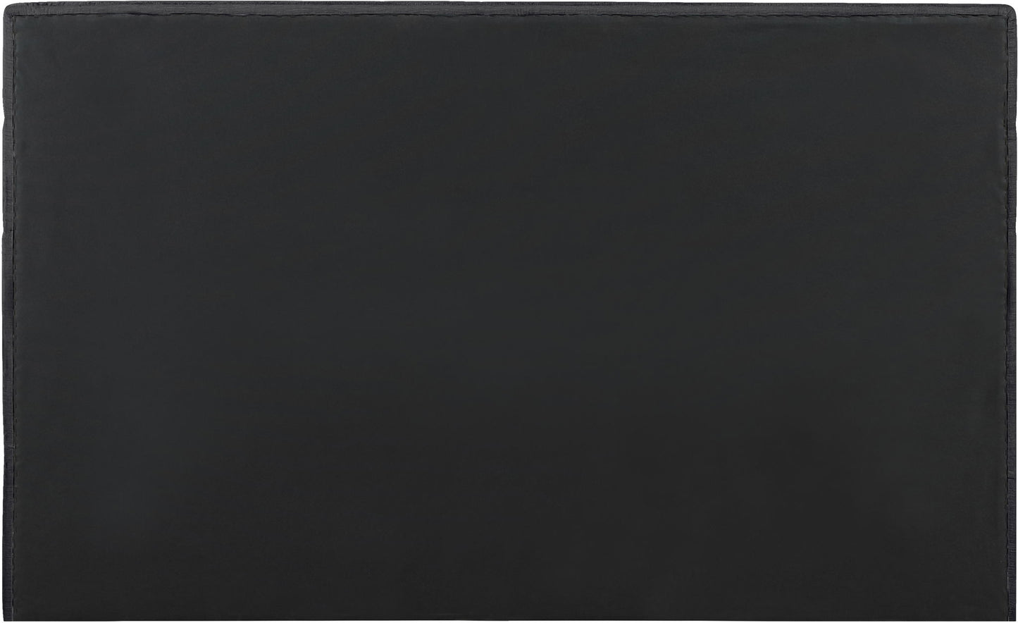 Adam - Chenille Fabric Bed With 52" Headboard