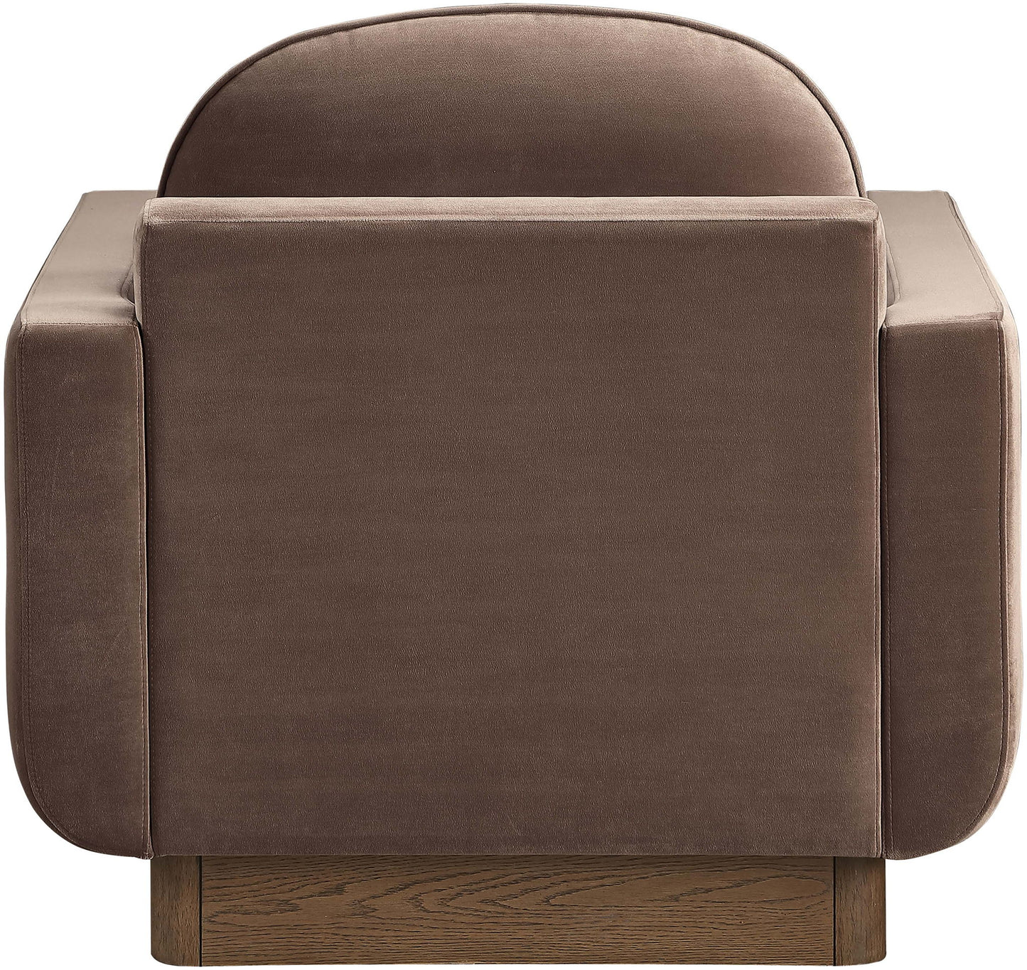 Diviento - Velvet Performance Fabric Upholstered Accent Chair