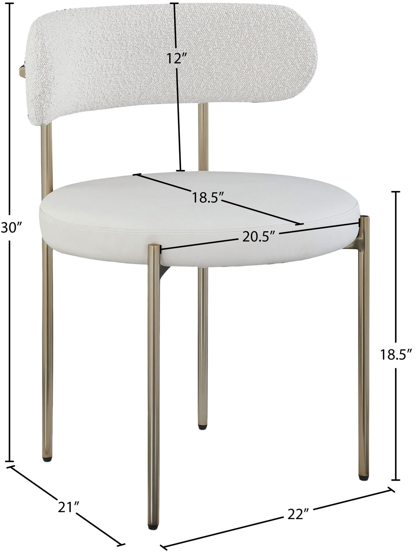 Beacon - Faux Leather Dining Chair (Set of 2)
