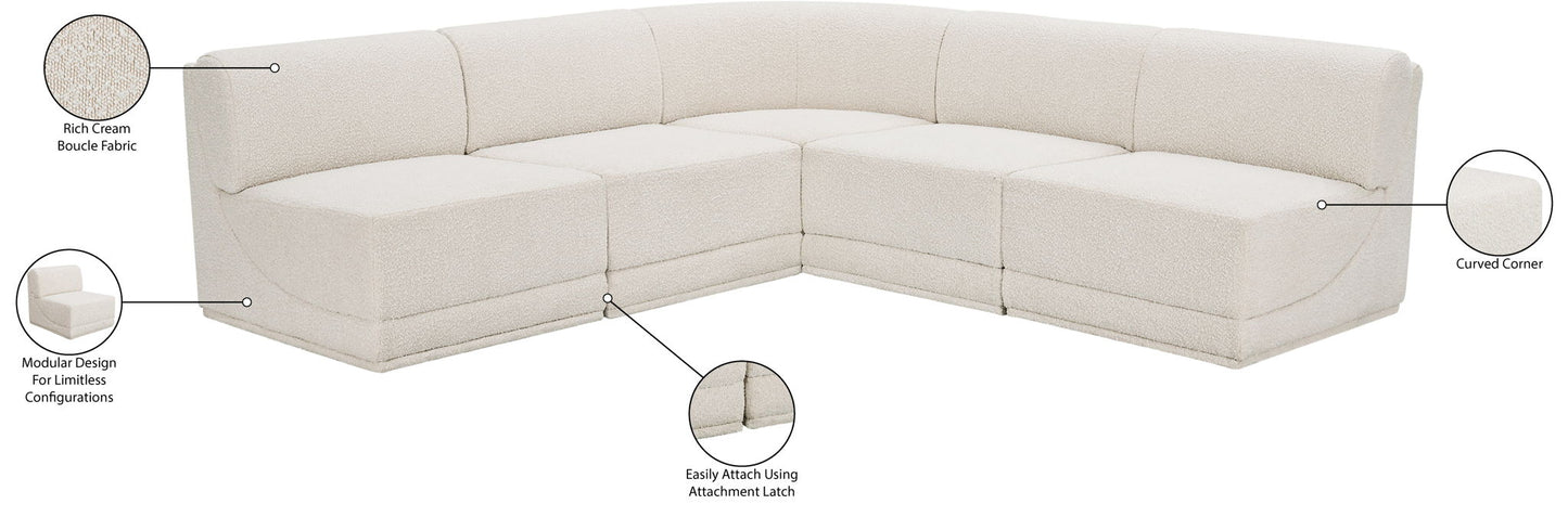 Ollie - 5 Piece Modular Sectional