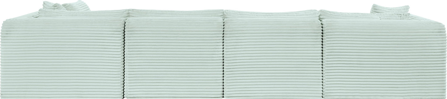 Shaggy - 6 Piece Modular U-Shaped Sectional