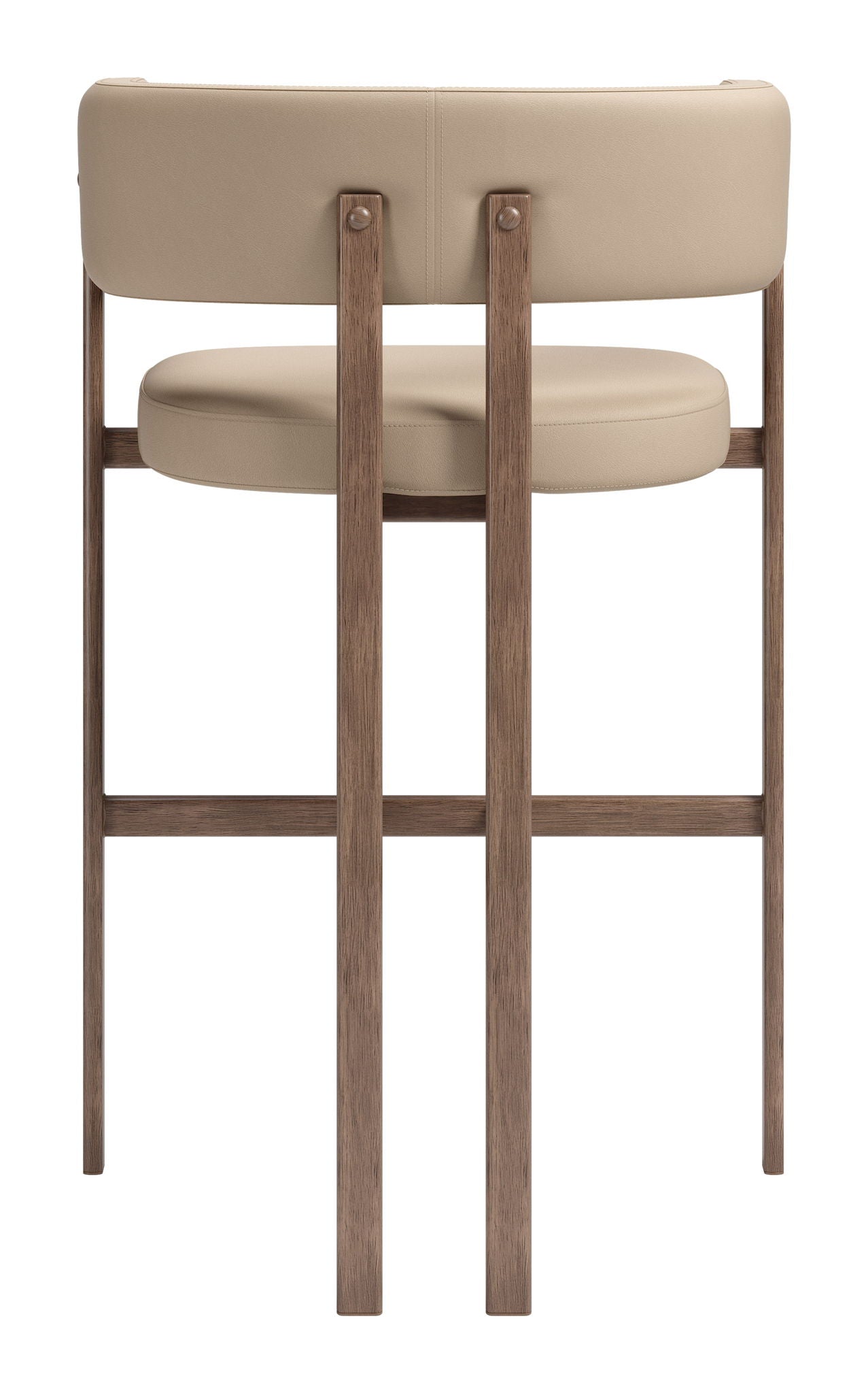 Ruge - Barstool (Set of 2) - Beige