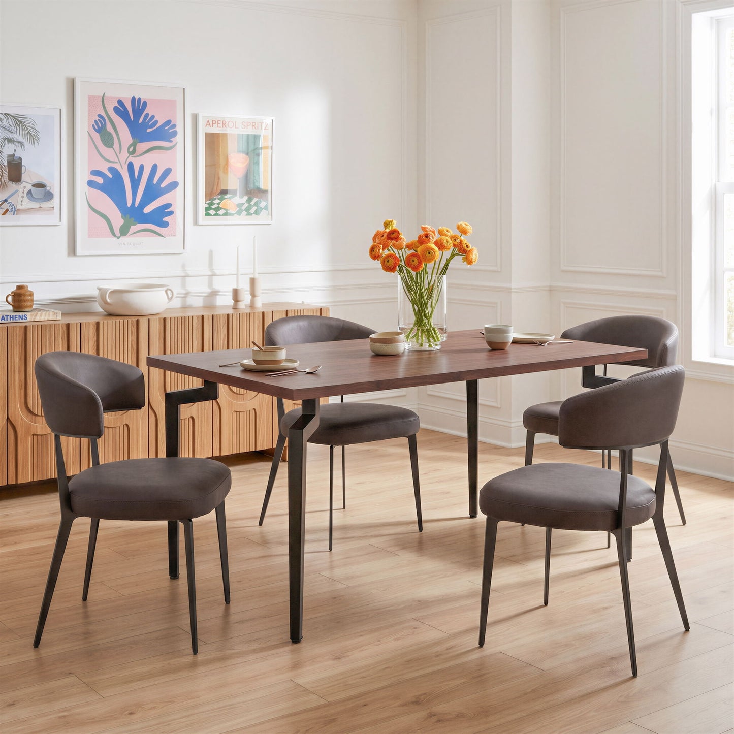 Kani - Dining Table - Walnut