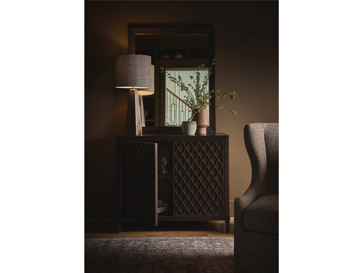 Fenwick - Hall Chest - Dark Brown