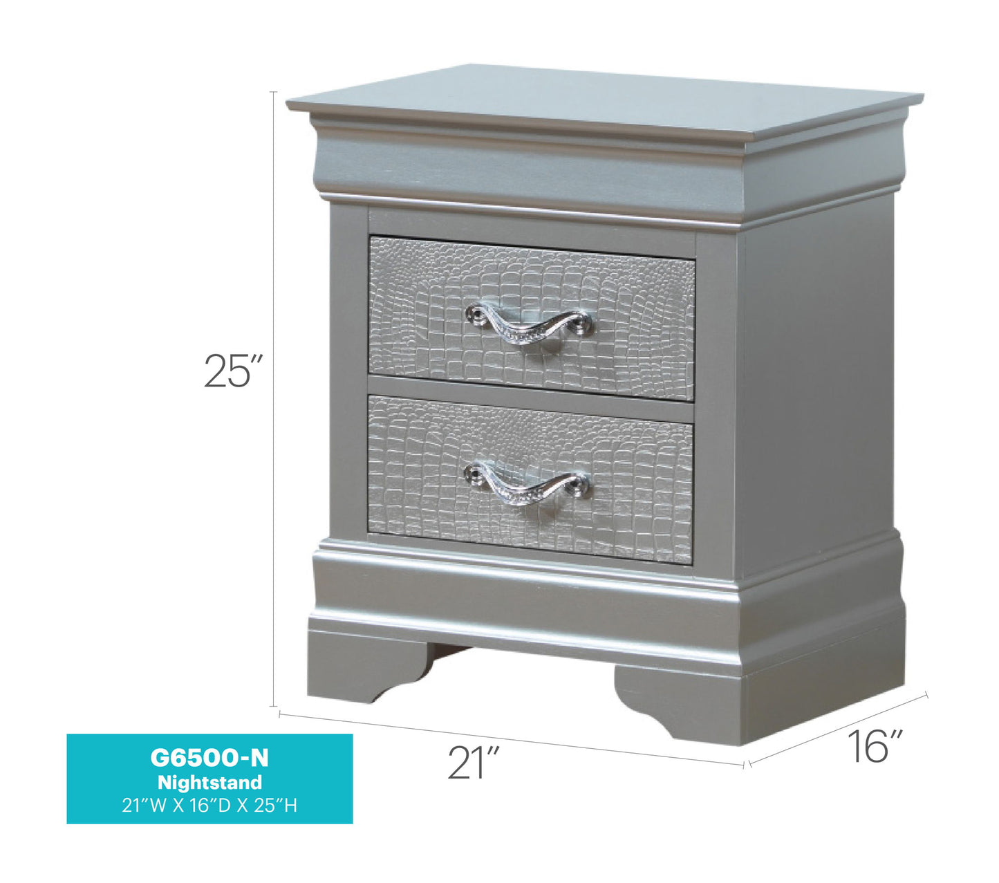 Glory Furniture - Lorana - Nightstand