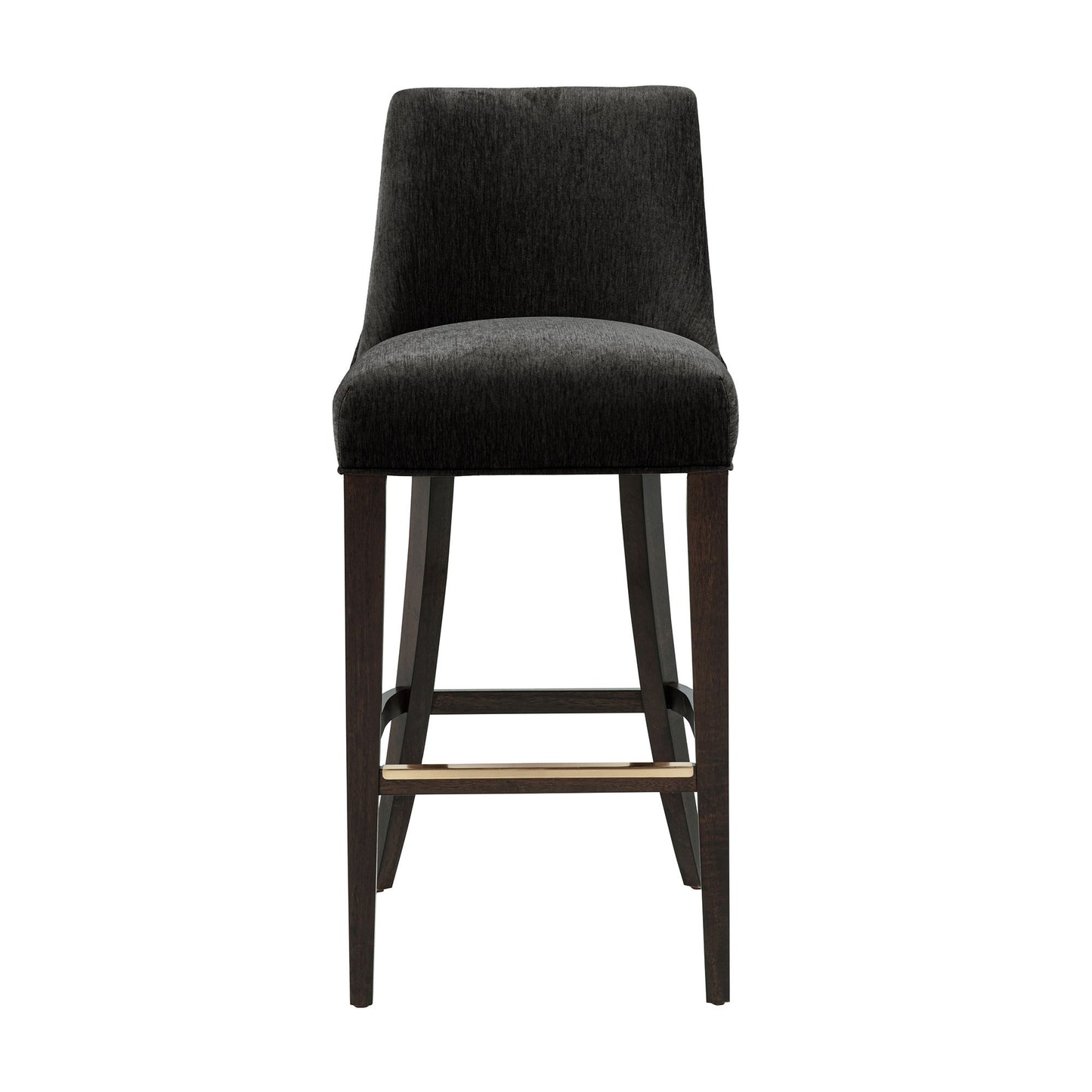 Manhattan Beever - Chenille Wood Stool