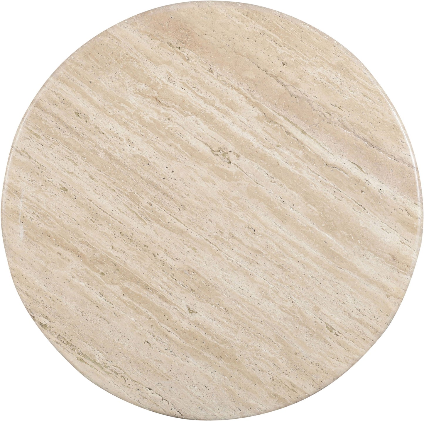 Pietra - Travertine And Mango Wood Dining Table