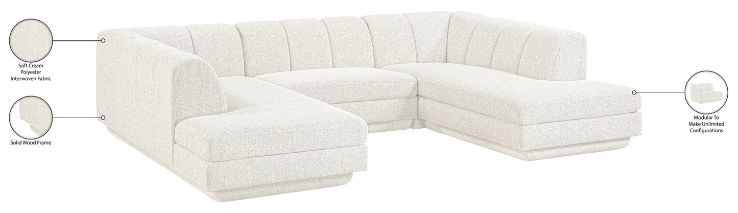Modari - Sectional - Cream