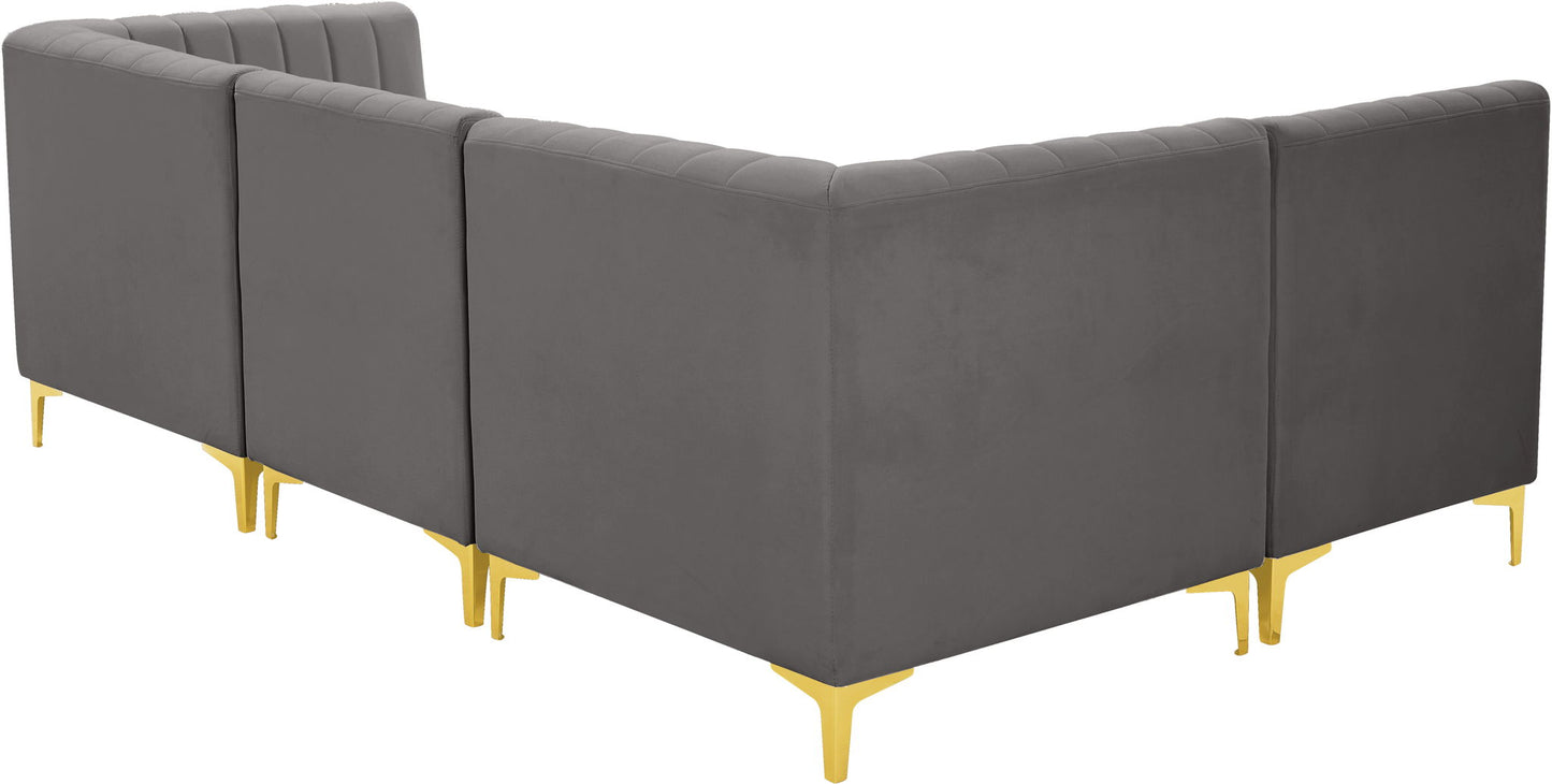 Alina - 4 Piece Modular L-Shaped Sectional