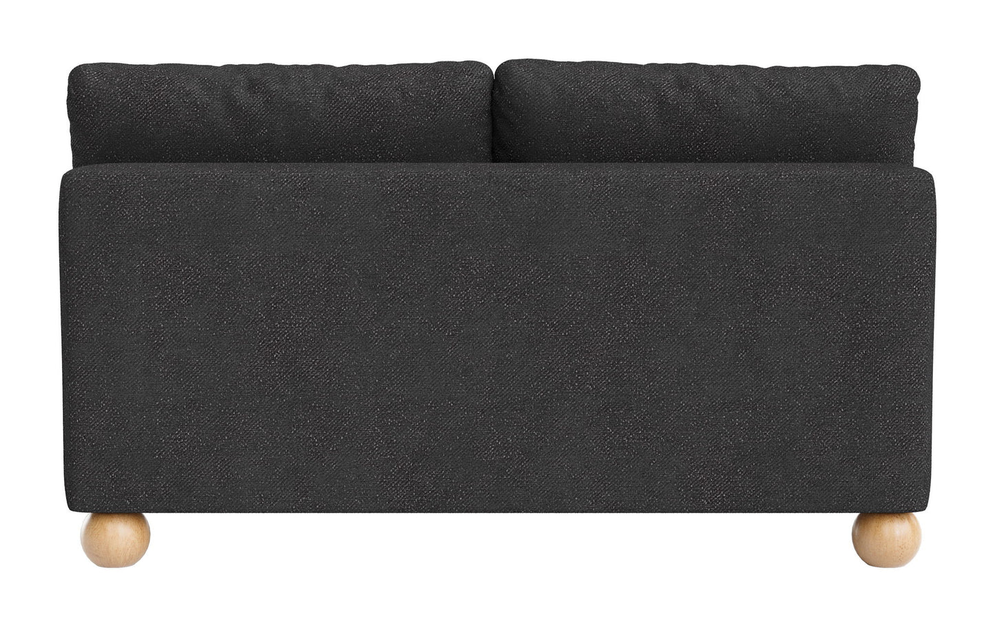 Minze - Loveseat - Black