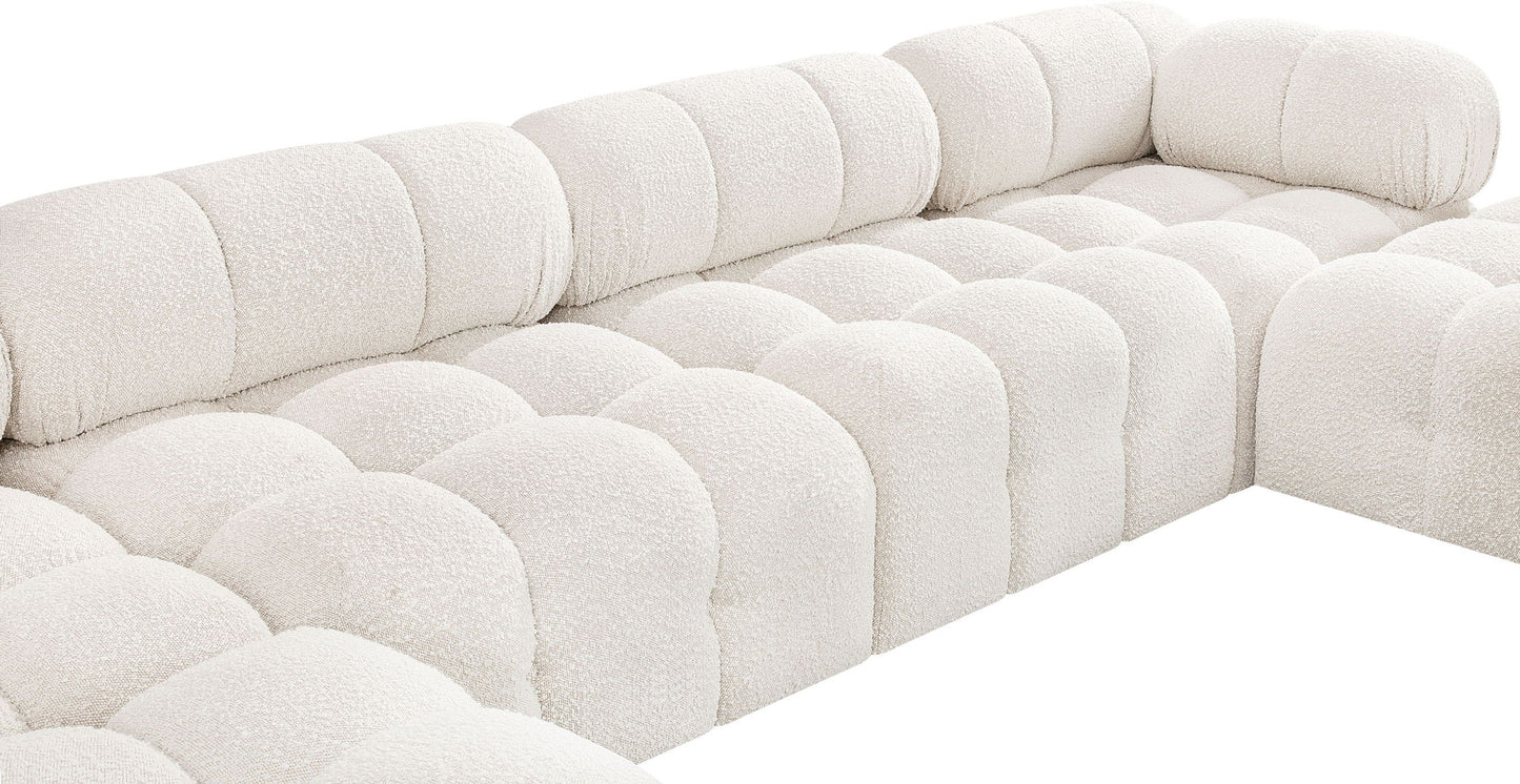 Ames - 6 Piece Fabric Modular U-Shaped Sectional