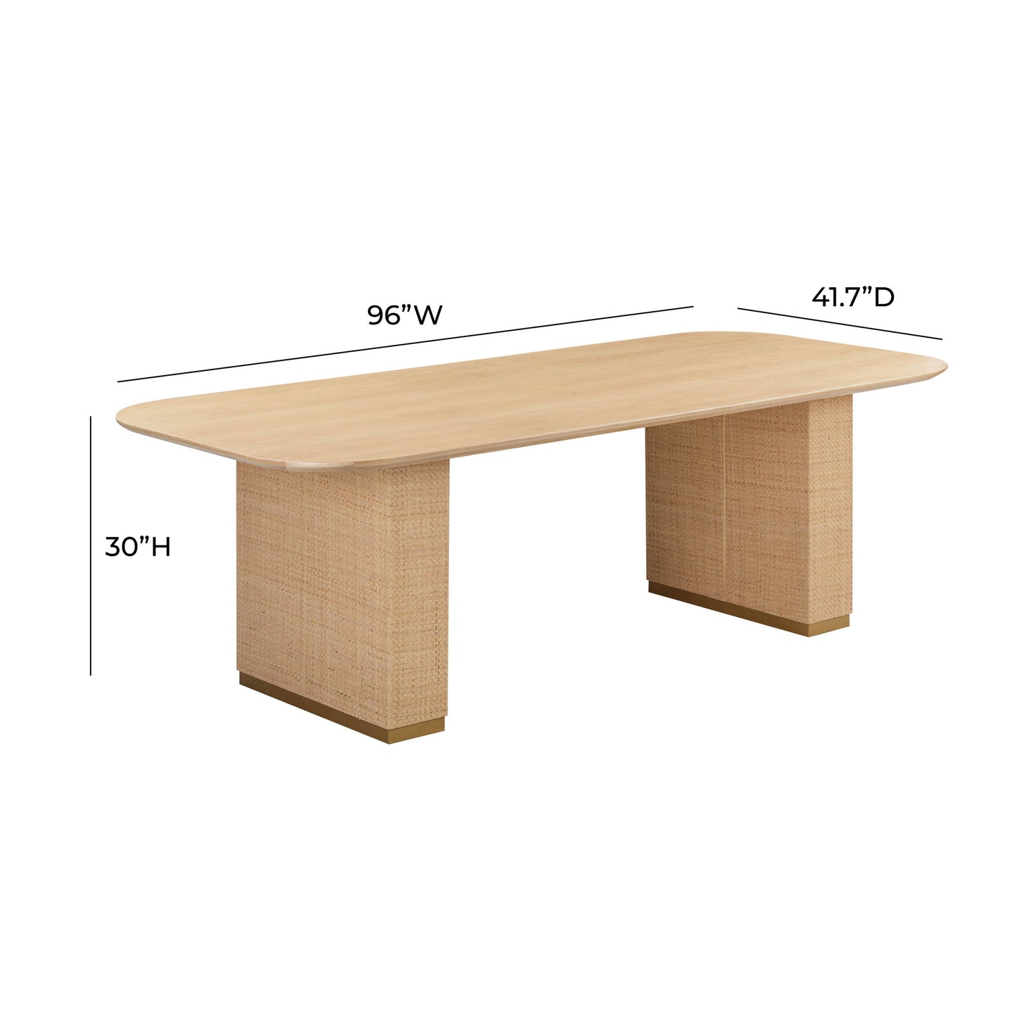 Akiba - Rectangular Dining Table - Natural