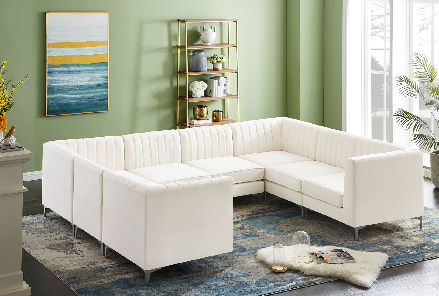 Alina - 8 Piece Modular Sectional
