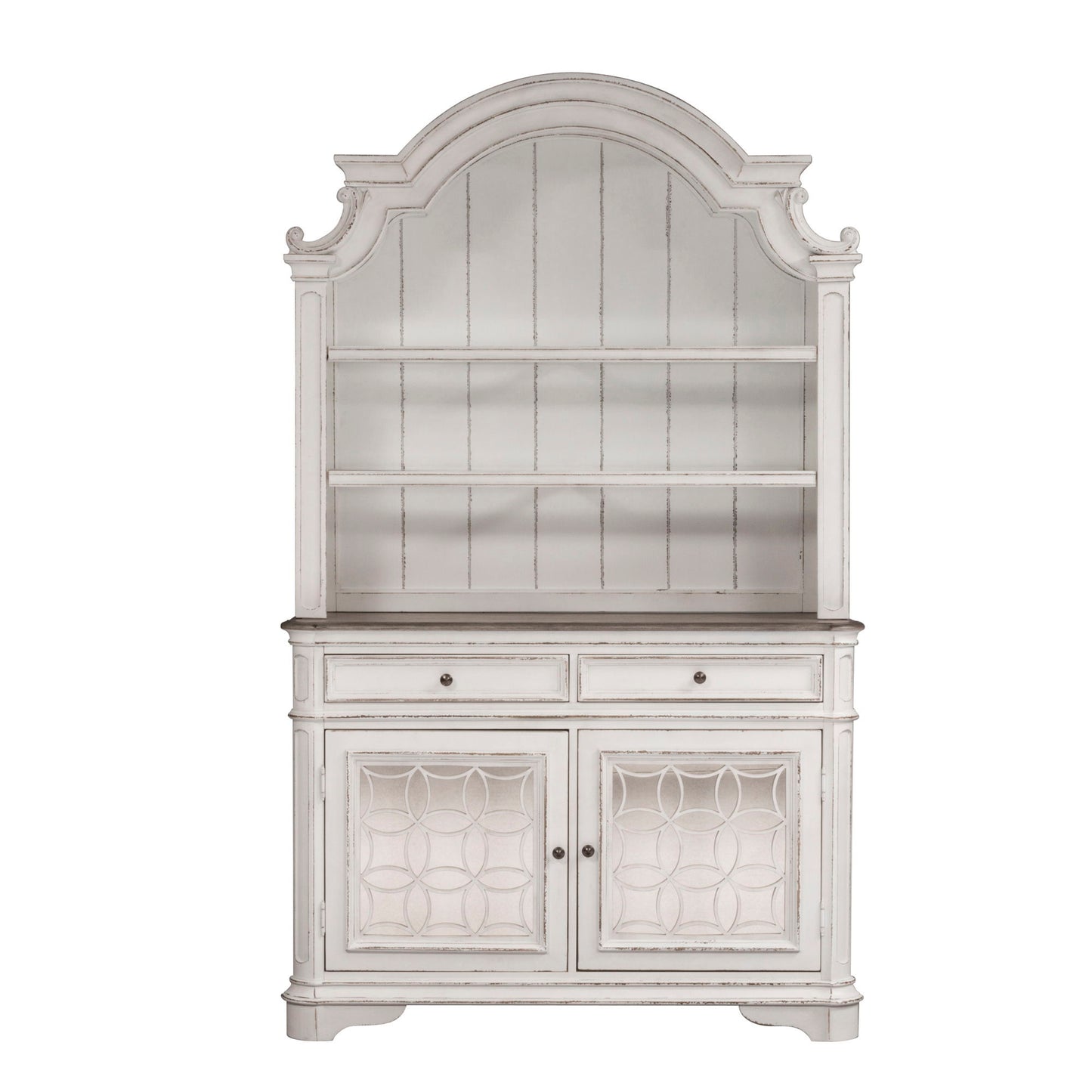Magnolia Manor - Hutch - Aged White