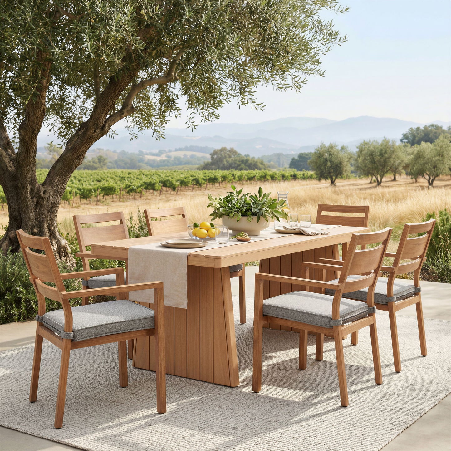 Rader - Outdoor Dining Chair (Set of 2) - Natural