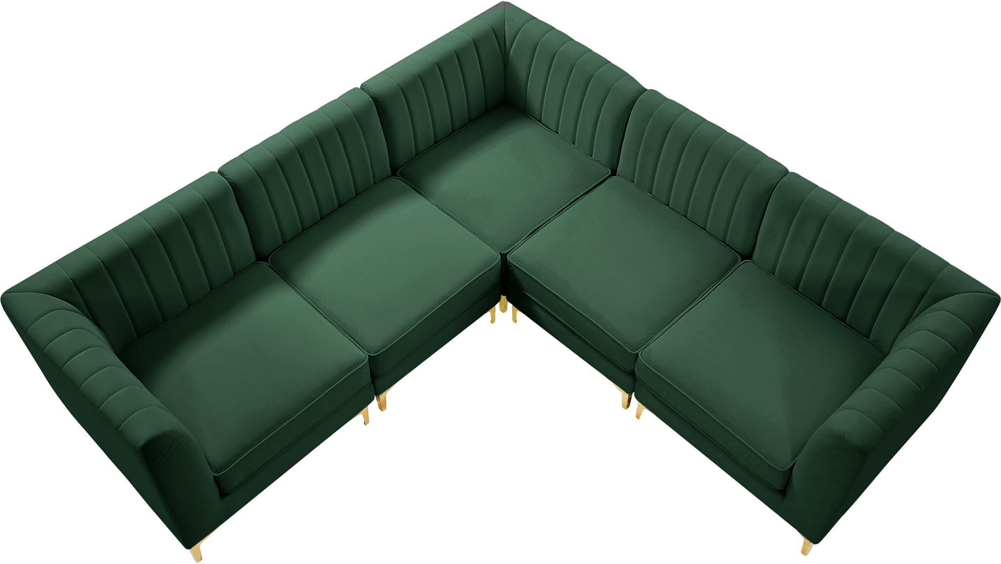 Alina - 5 Piece Modular Corner Sectional
