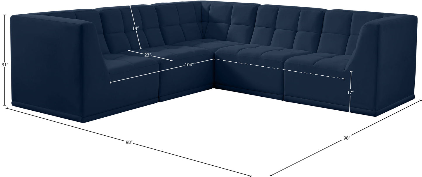 Relax - 5 Piece Modular Sectional