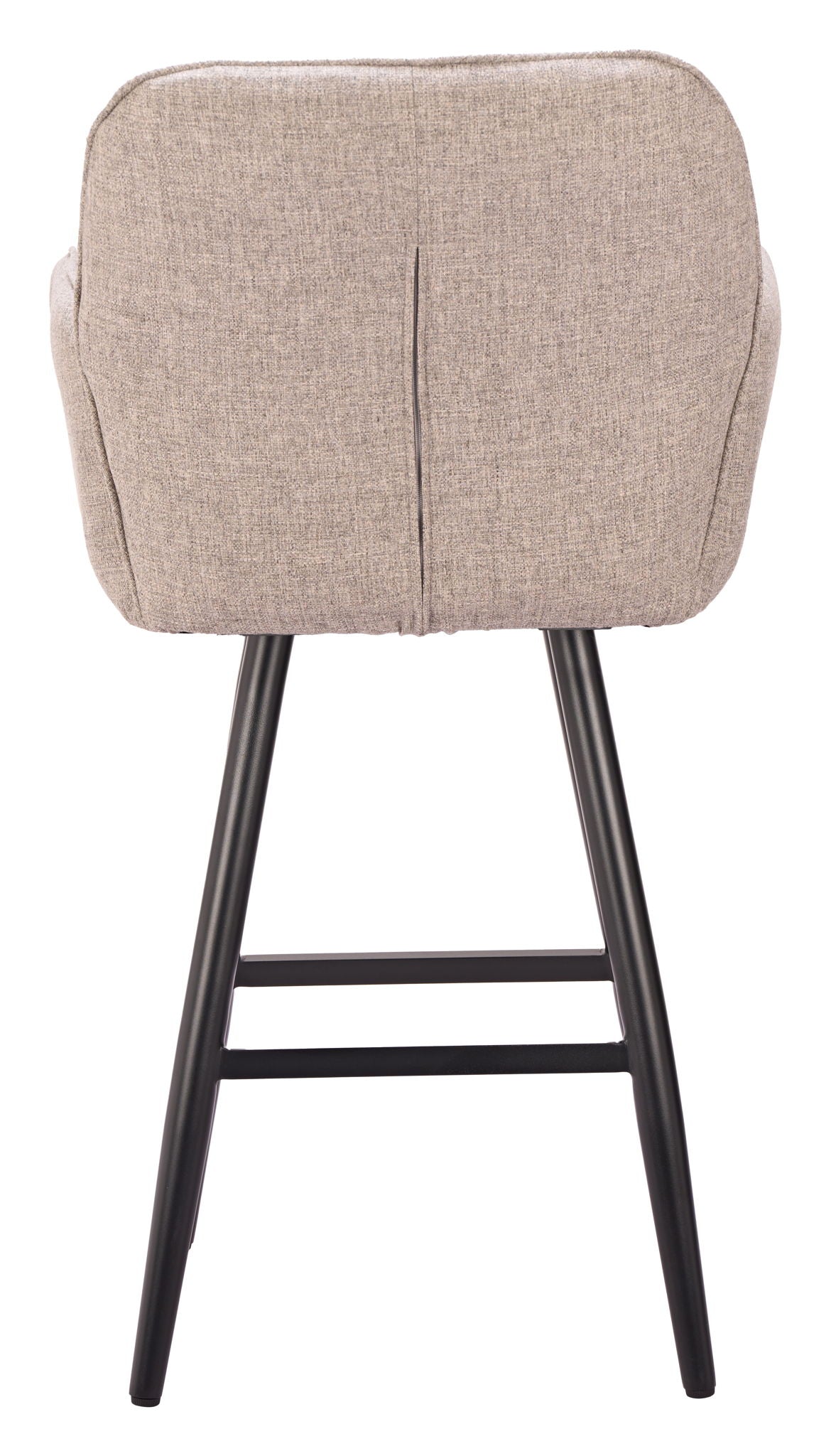 Sieve - Swivel Barstool - Beige / Black
