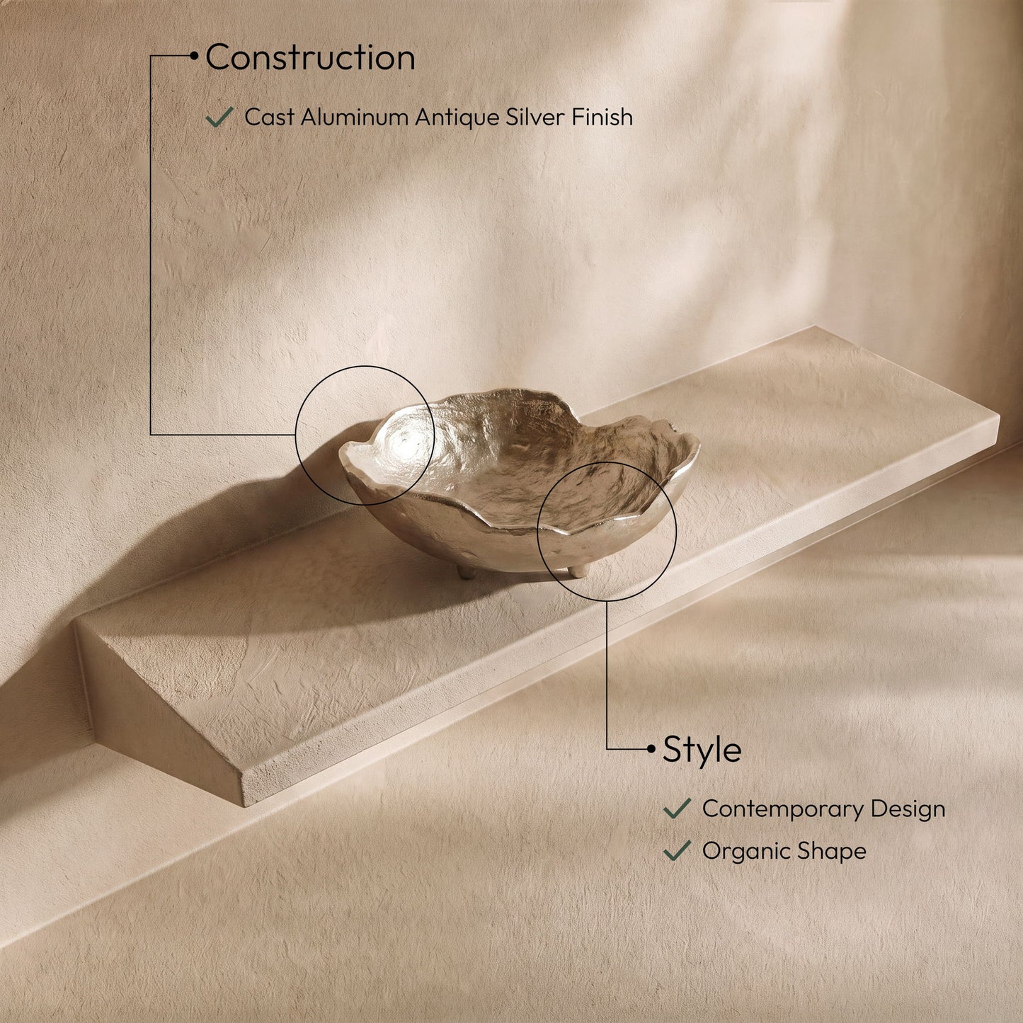 Calyx - Aluminum Bowl