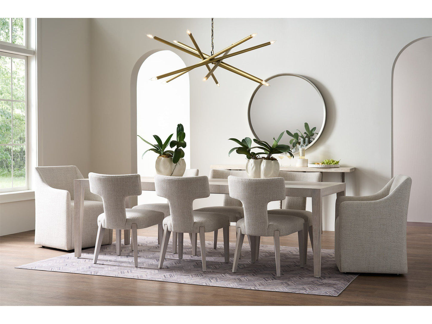 Avaline - Dining Table - Gray