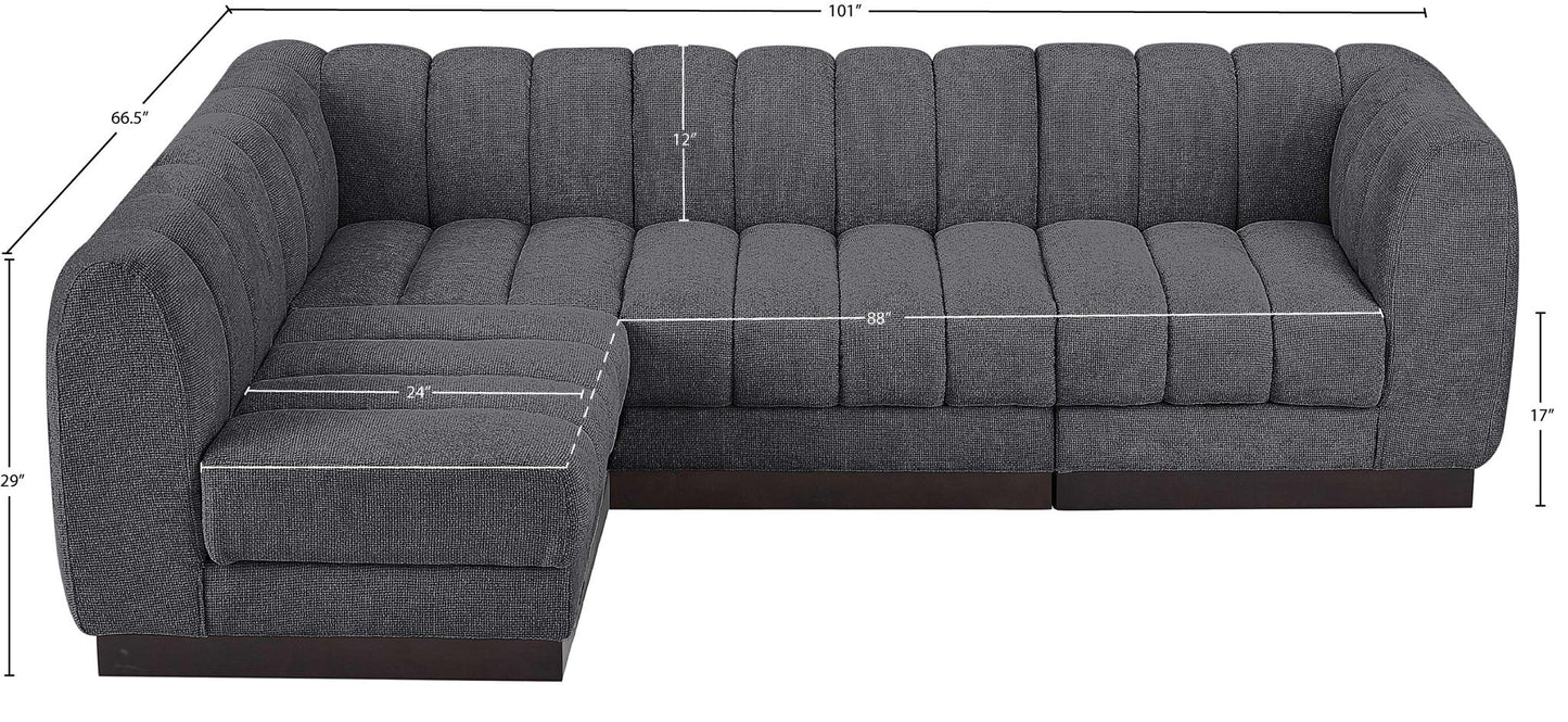 Quinn - 4 Piece Modular Sectional