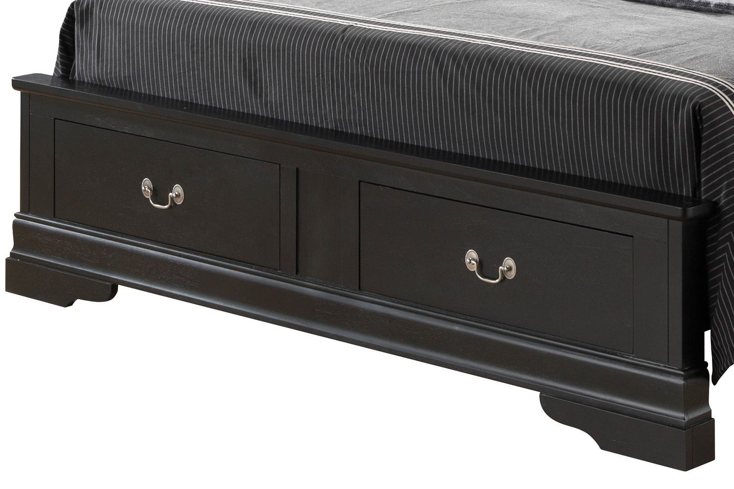 Glory Furniture - Louis Phillipe - Storage Bed