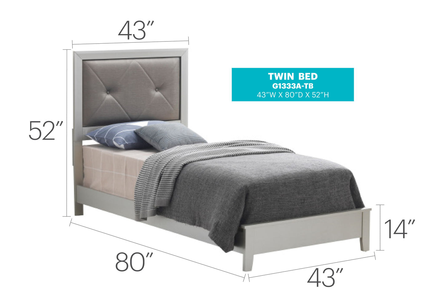 Glory Furniture - Primo - Bed