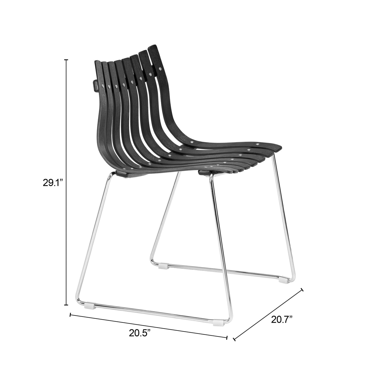 Beaufort - Dining Chair (Set of 2) - Black