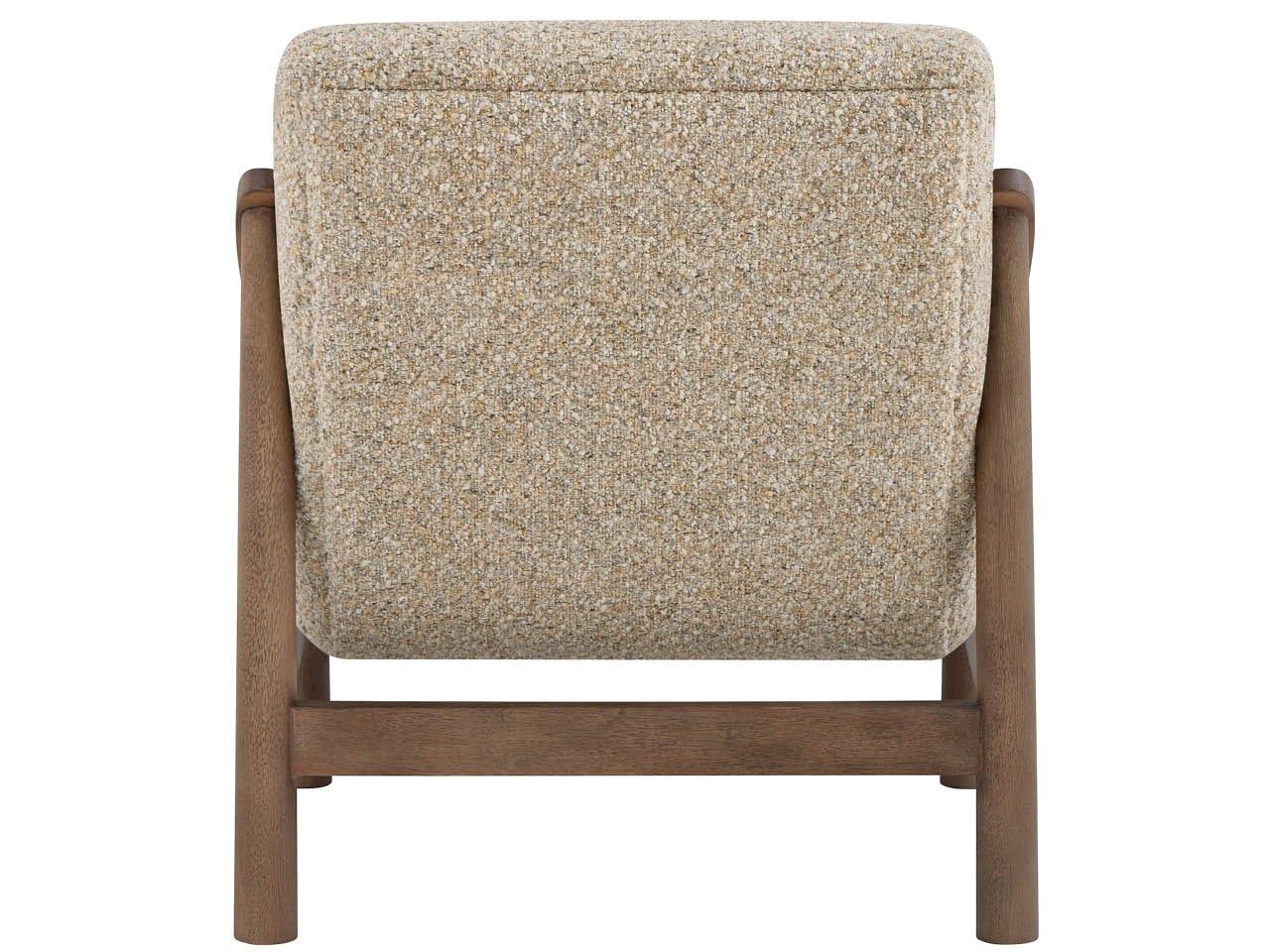 Colt - Occasional Chair - Beige / Dark Brown