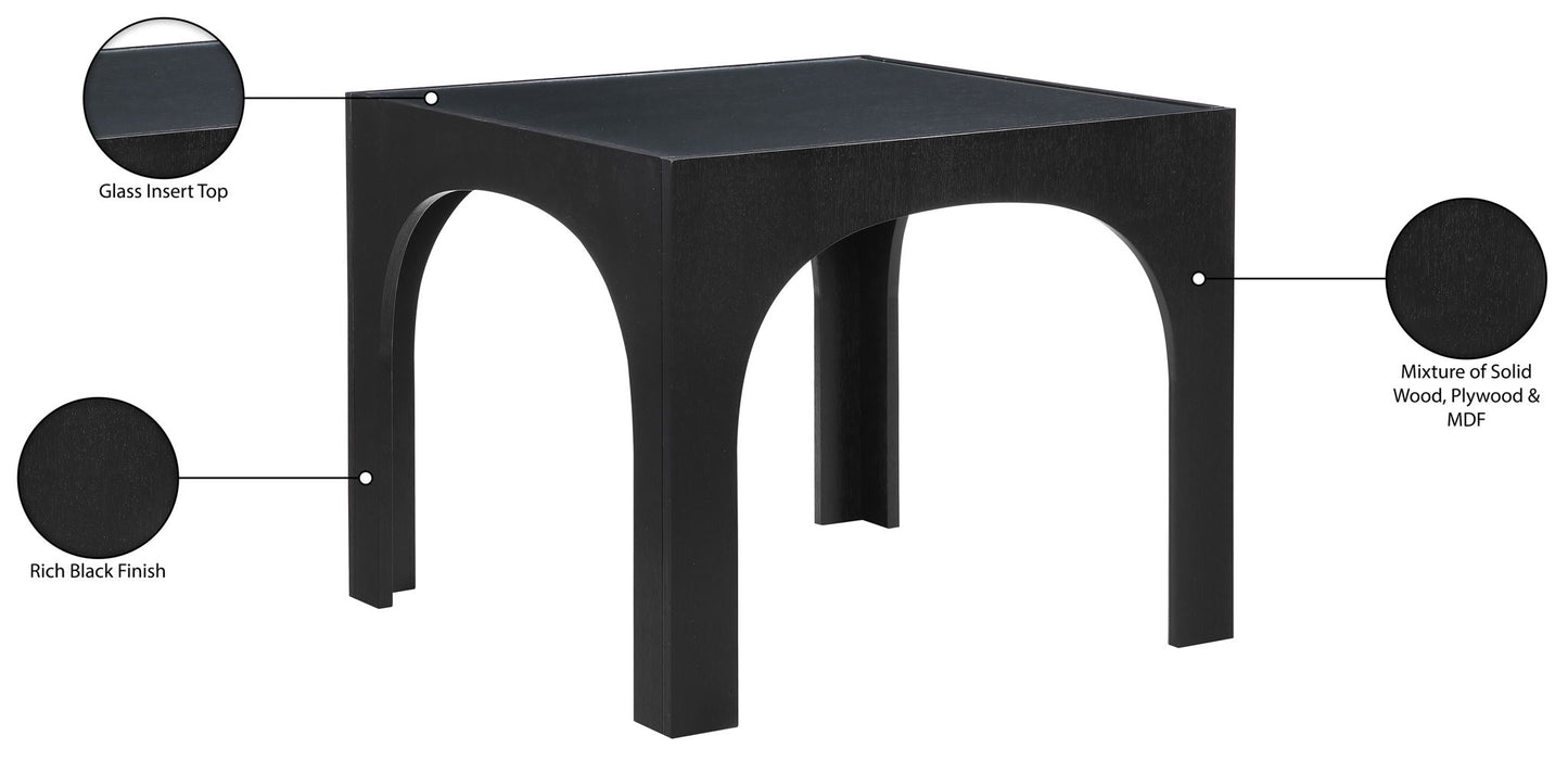 Waldorf - Tempered Glass Top Table