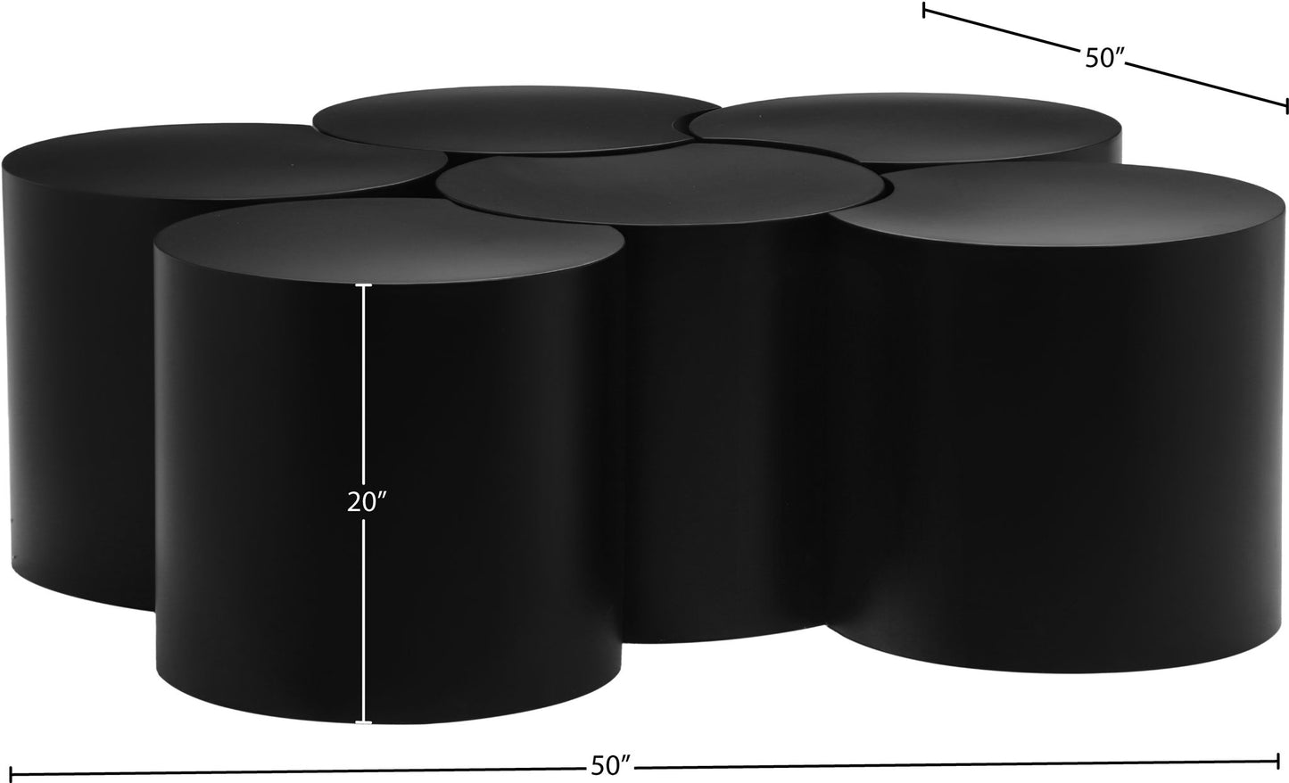 Dimple - 6 Piece Modular Coffee Table