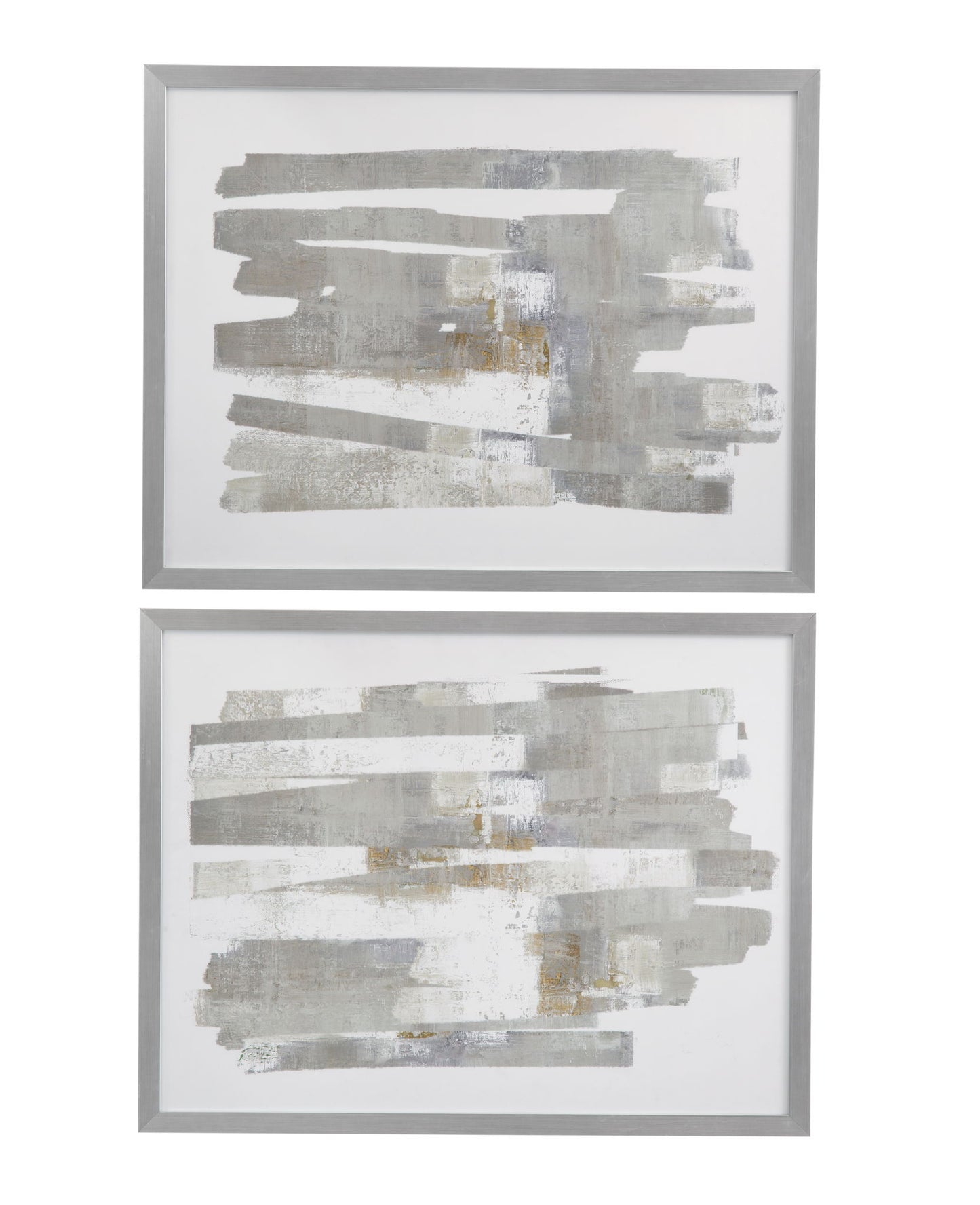 Continuous - Framed Print (Set of 2) - Gray