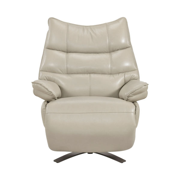 Fulcrum Power Reclining Swivel Chair with Manual Adjustable Headrest