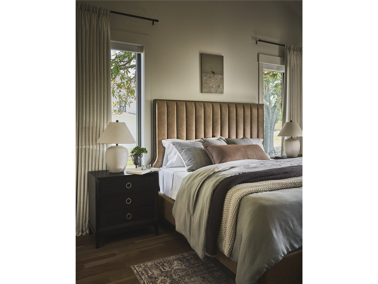 Fenwick - Nightstand - Dark Brown