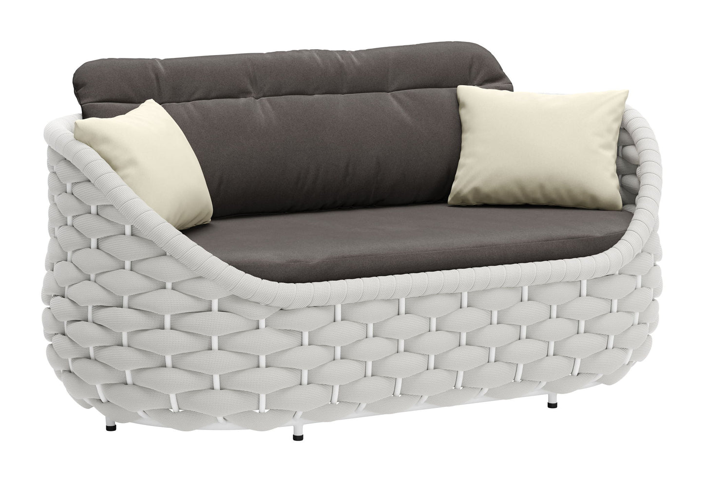 Coral Reef - Loveseat - Gray