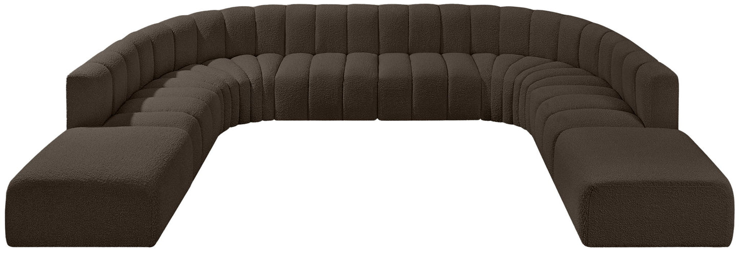Arc - Boucle Fabric Modular Sectional
