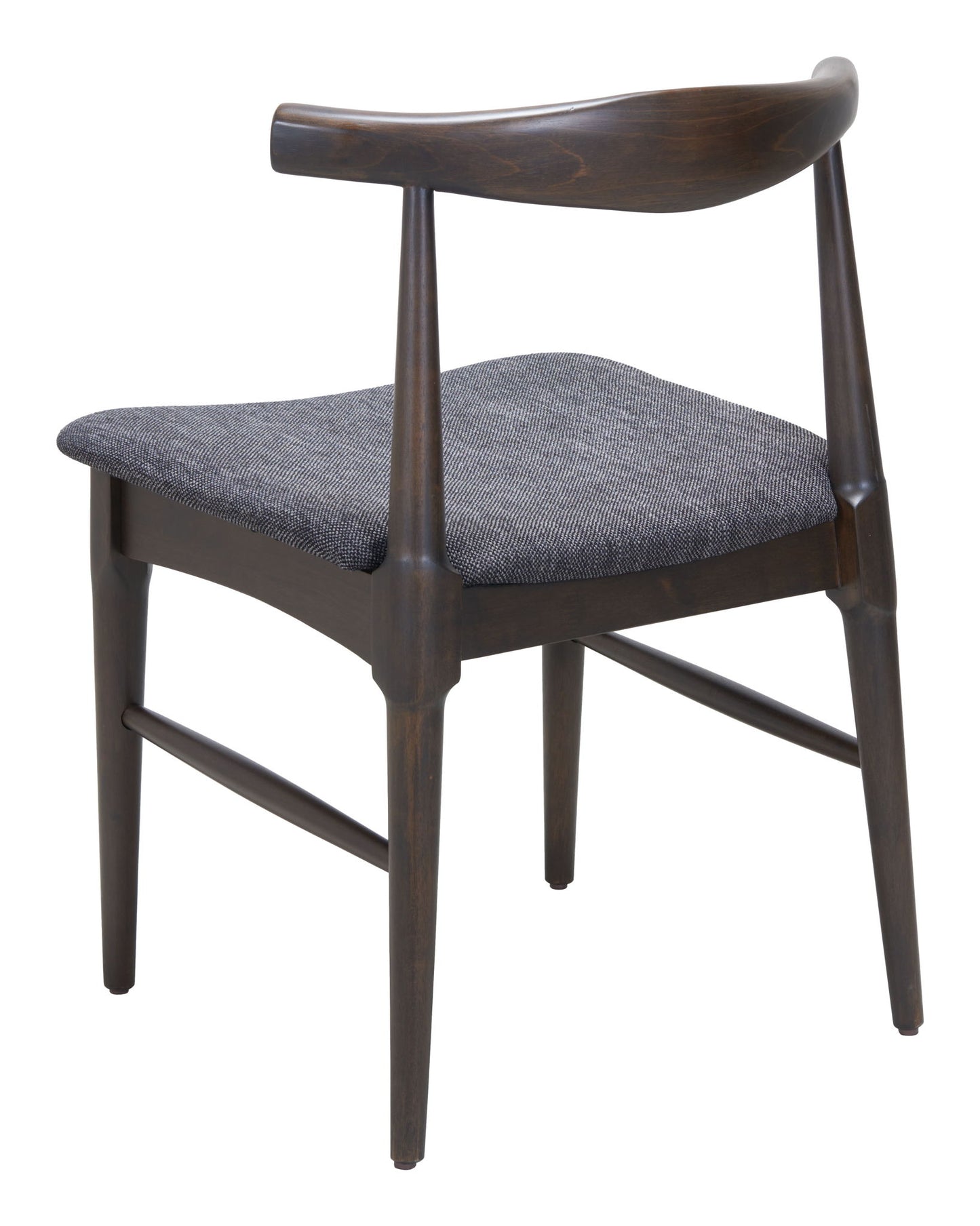 Tuzka - Dining Chair (Set of 2) - Gray / Espresso