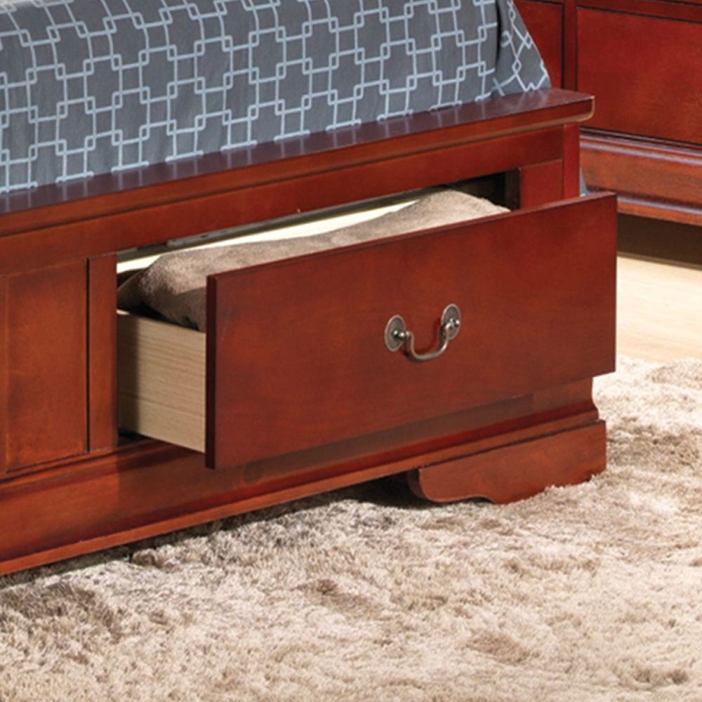 Glory Furniture - Louis Phillipe - Storage Bed