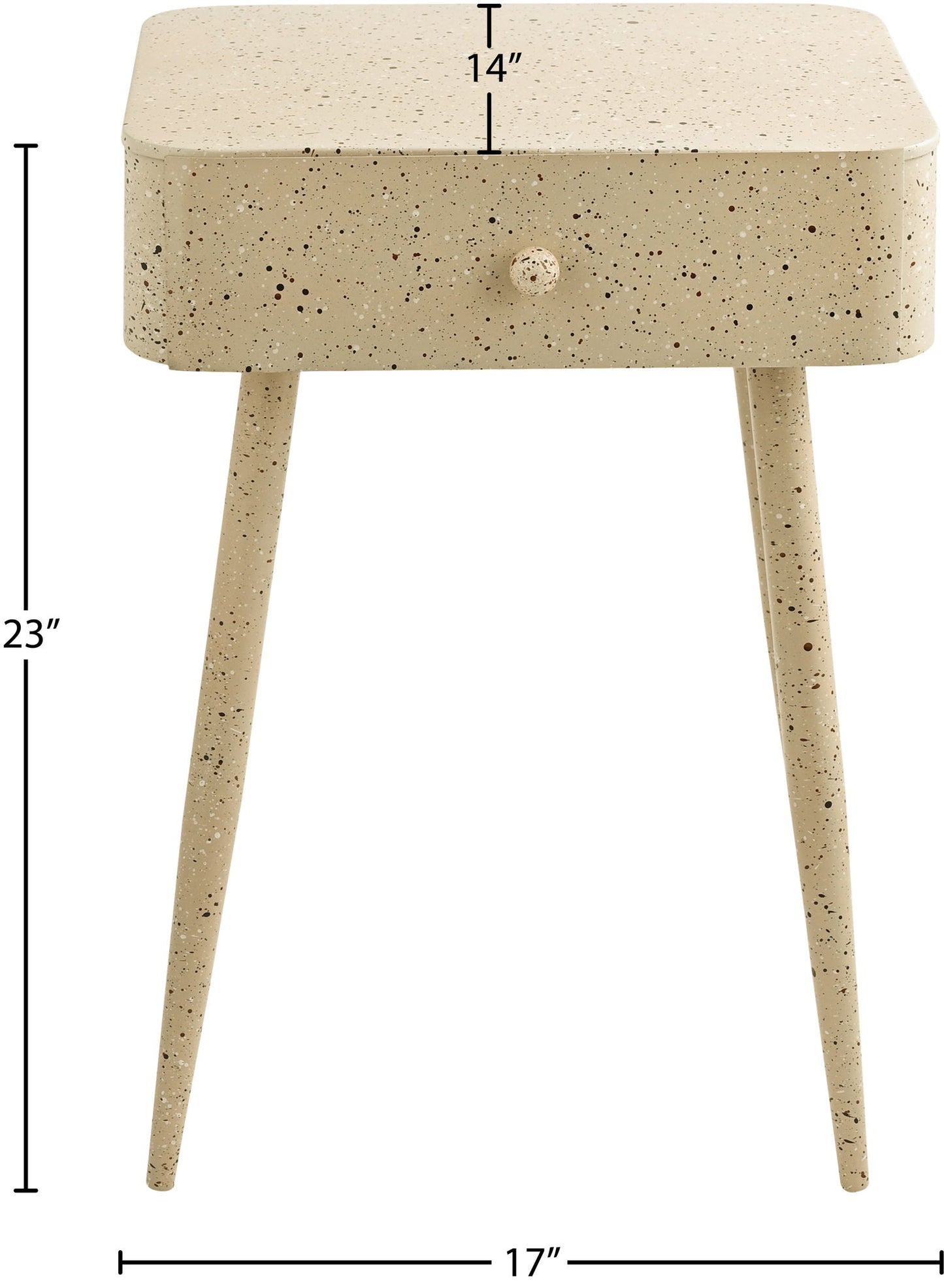 Rylan - Iron Nightstand